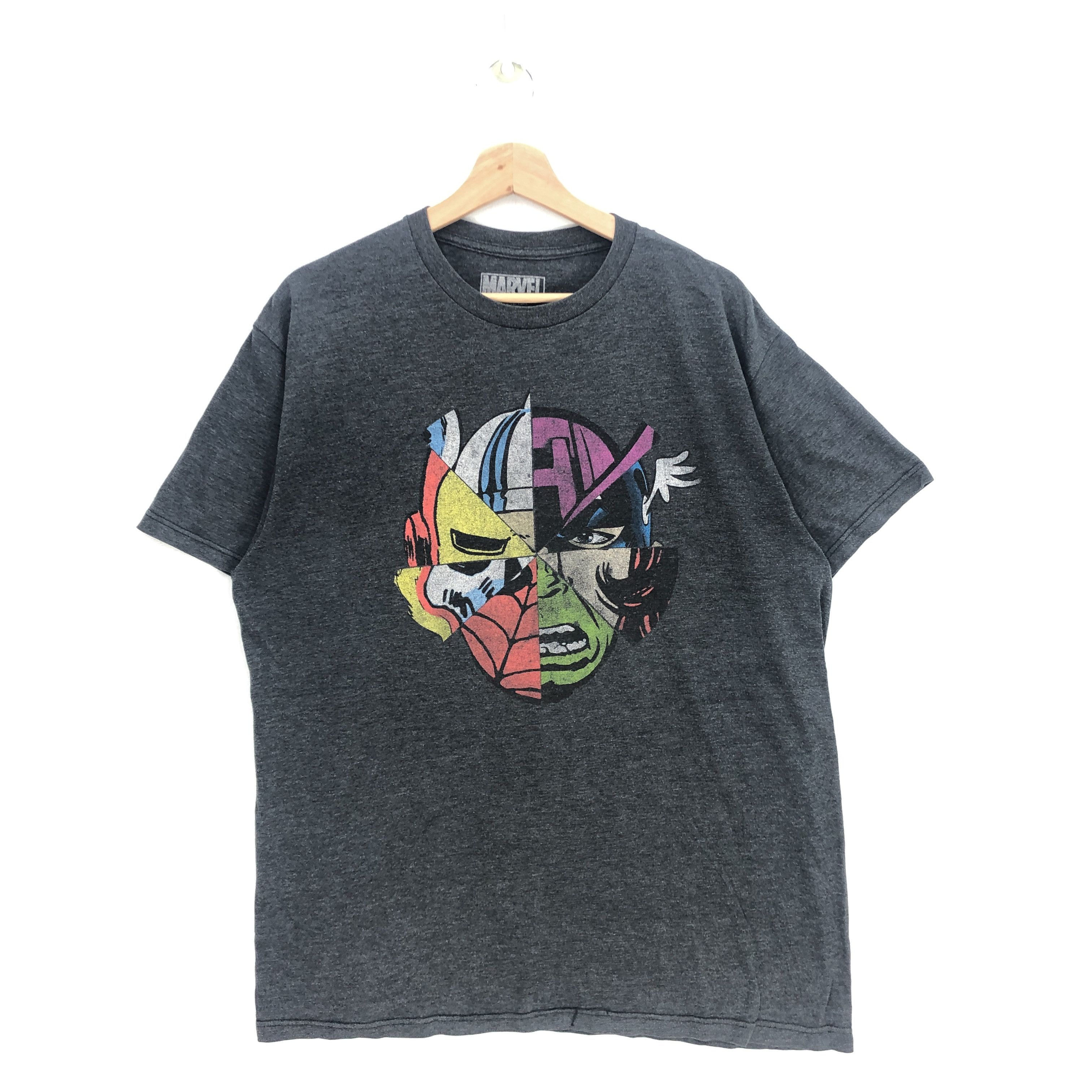 Marvel Comics Vintage Y2K Avenger T Shirt Marvel Movie Comic Crewneck Tees Size US L / EU 52-54 / 3 - 1 Thumbnail