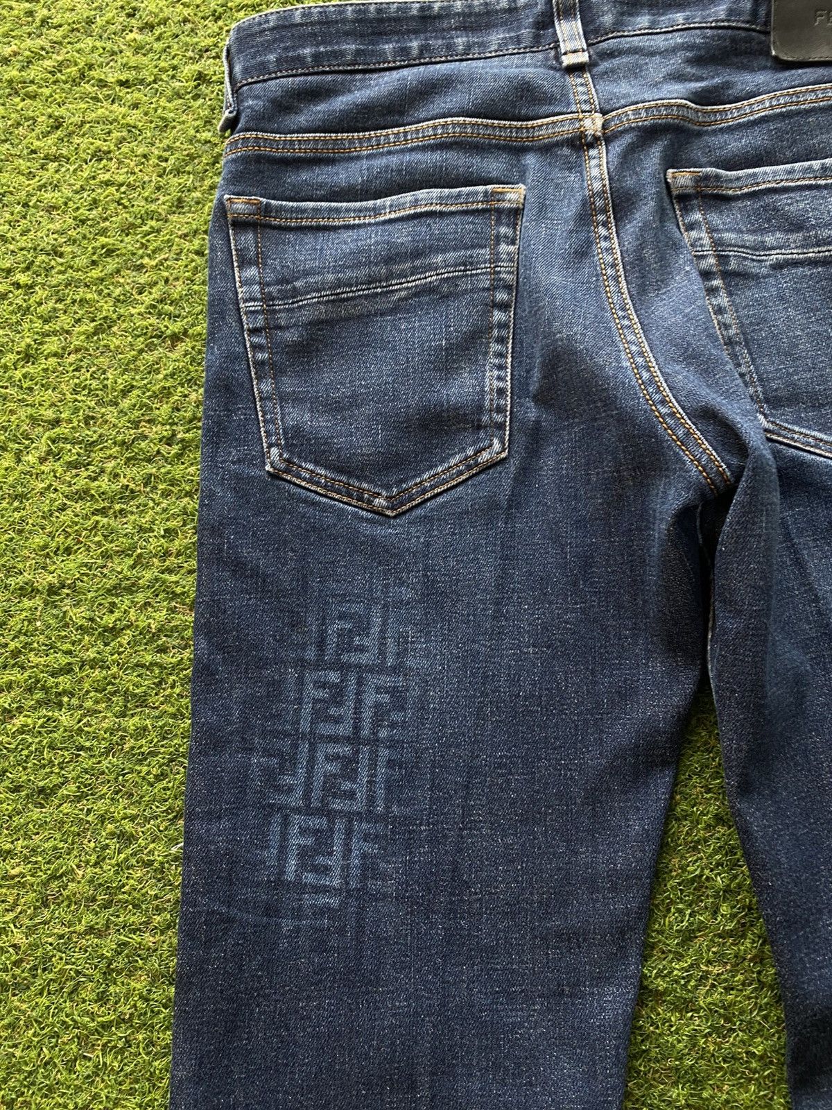 Fendi FENDI ROMA Denim Jeans Size US 32 / EU 48 - 9 Thumbnail