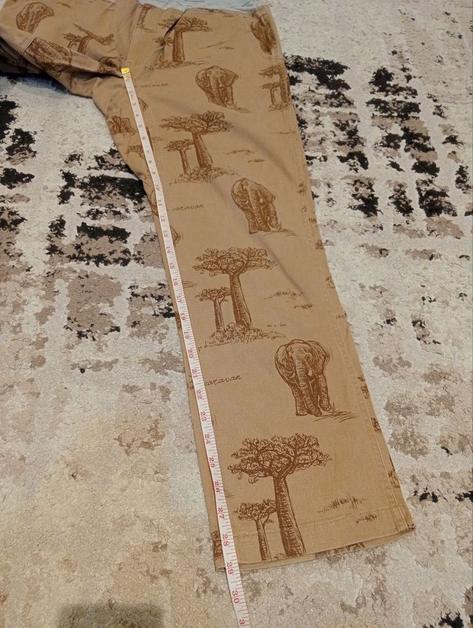 go slow caravan Go Slow Caravan Overprint Pants Size US 30 / EU 46 - 11 Thumbnail