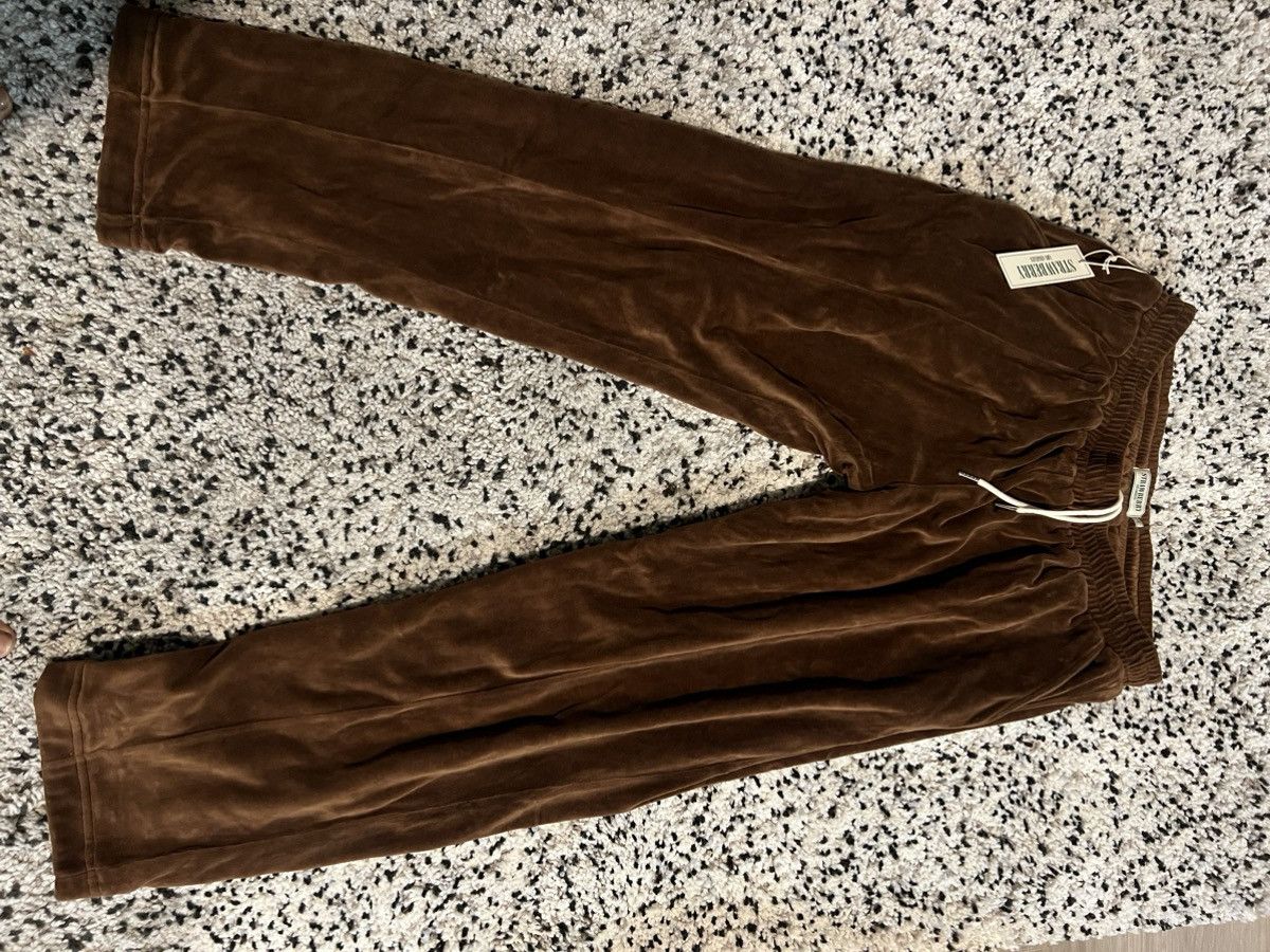 Strawberry Strawberry - Velour Sweatpants Size US 38 / EU 54 - 1 Thumbnail