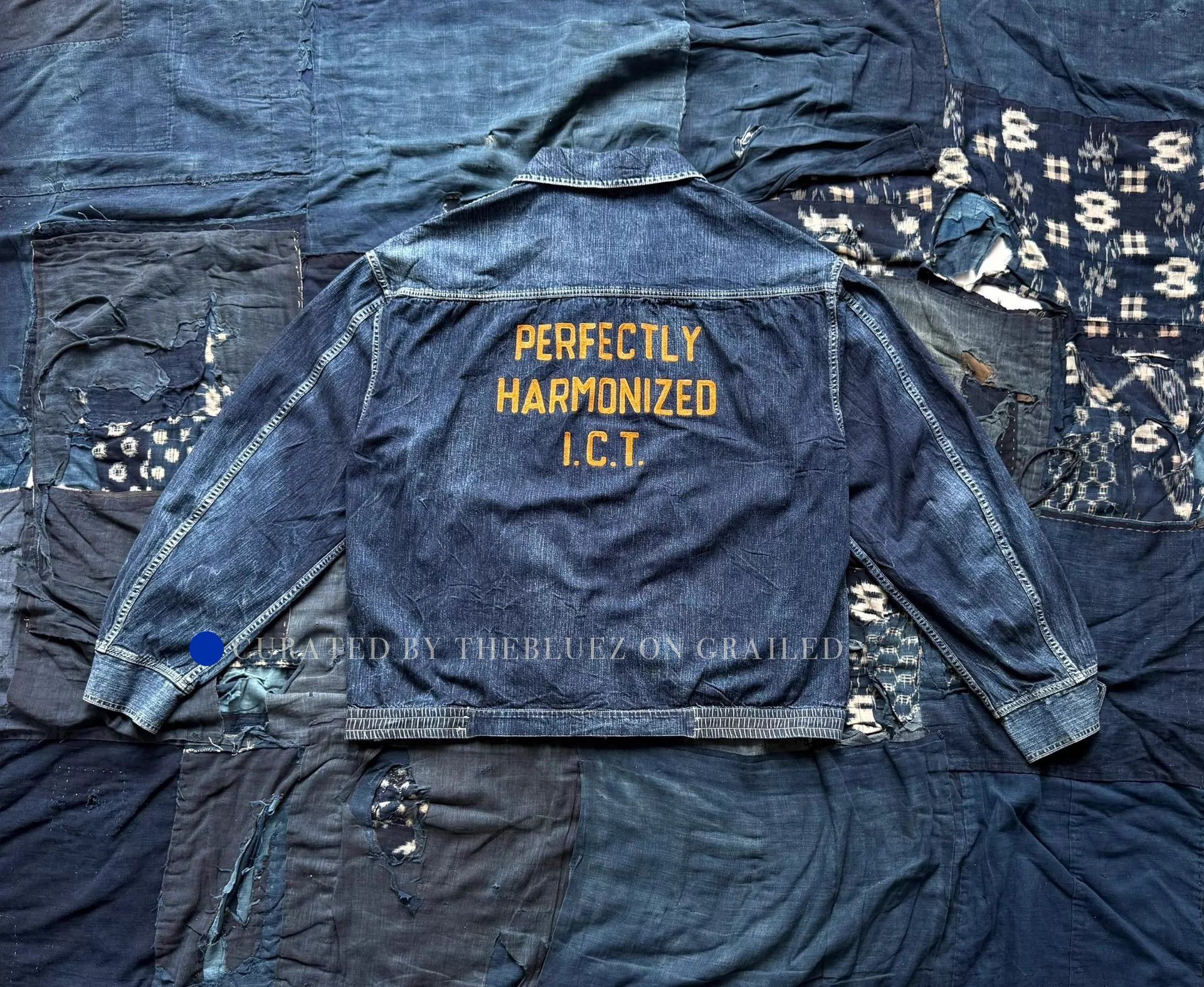 Visvim Vintage Embroidered Denim Jacket in Blue Size US XL / EU 56 / 4 - 1 Thumbnail