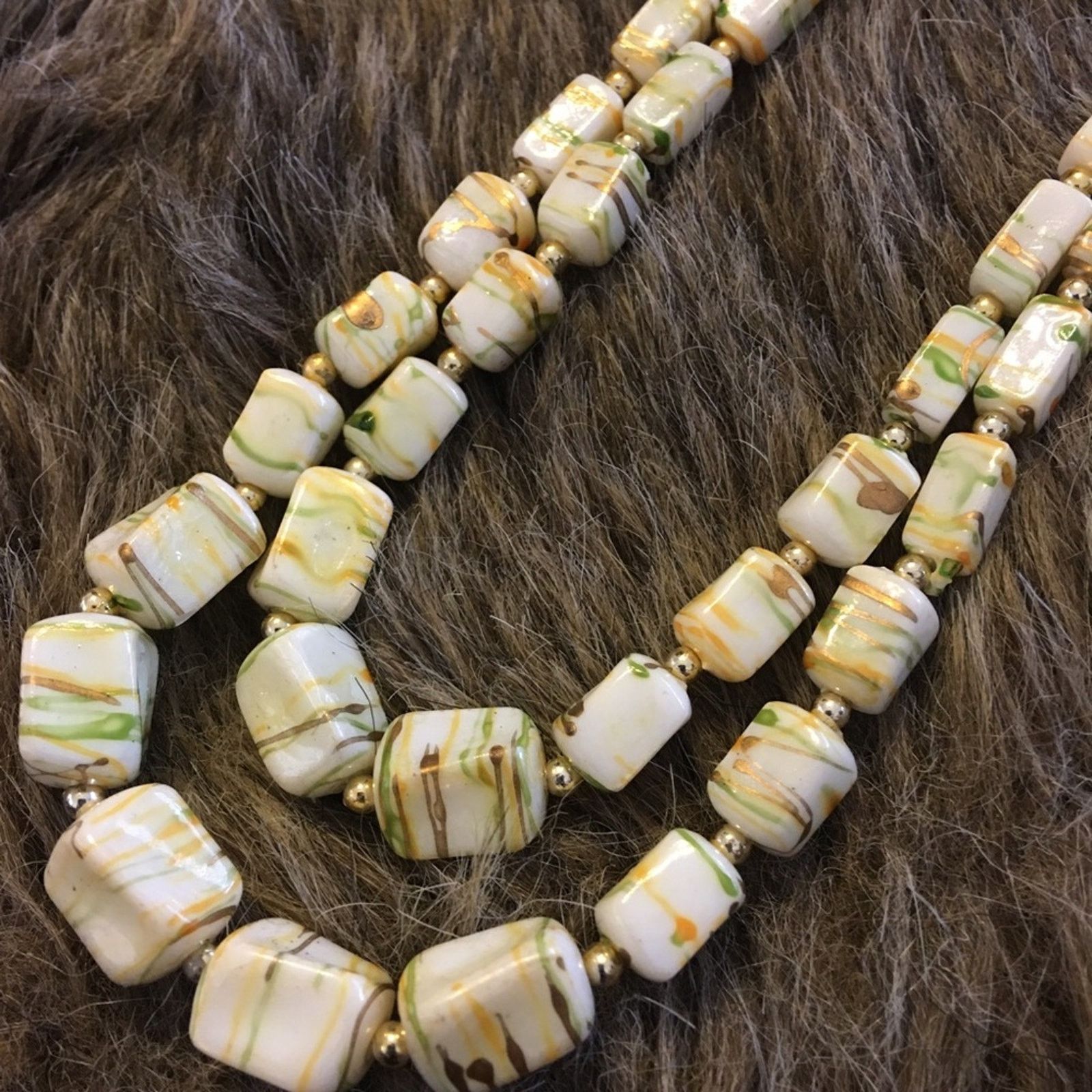 Vintage Vintage 60s double strand graduated bead necklace Size ONE SIZE - 6 Thumbnail