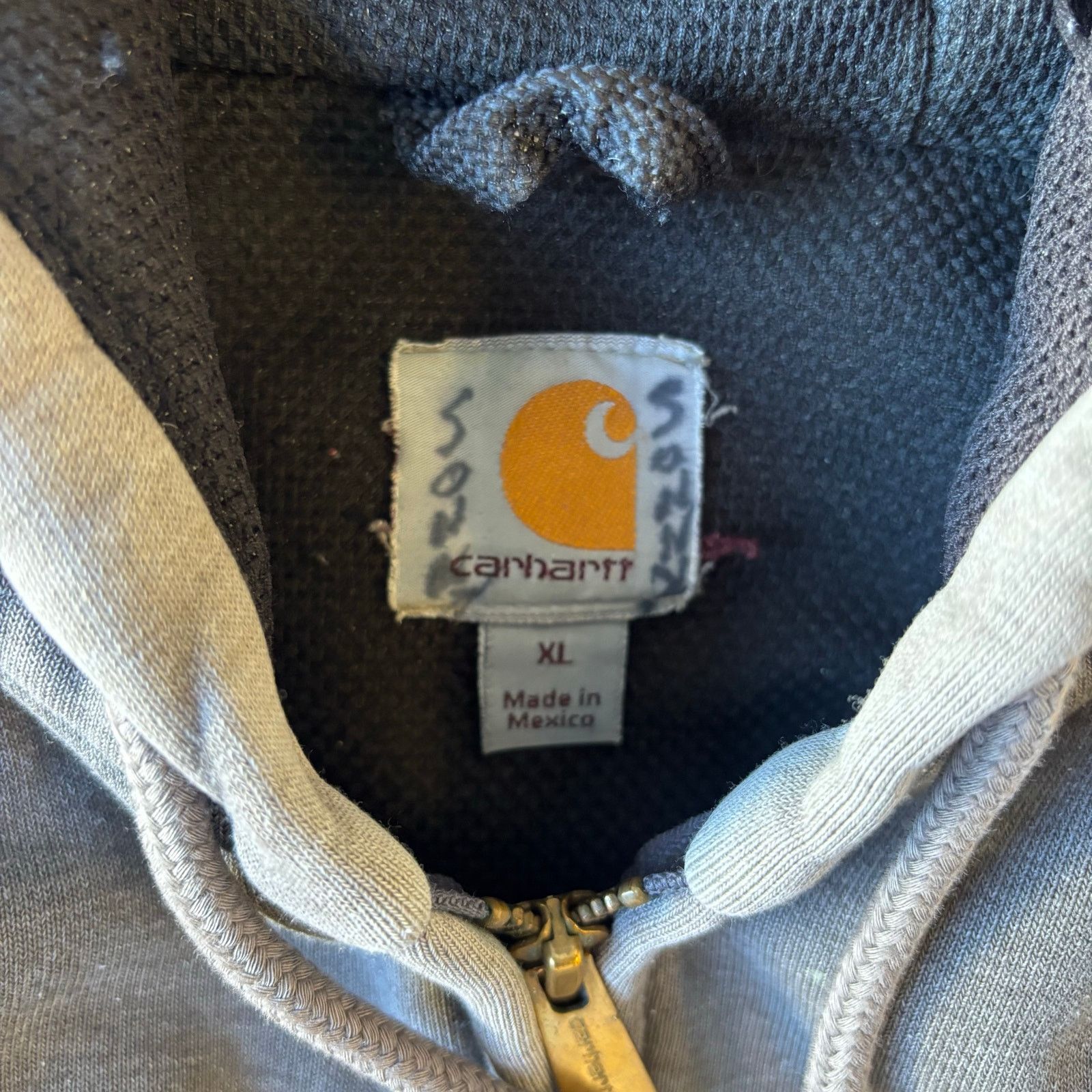 Carhartt Vintage Sunfaded Carhartt Heavyweight Insualted Jacket Size US XL / EU 56 / 4 - 5 Thumbnail