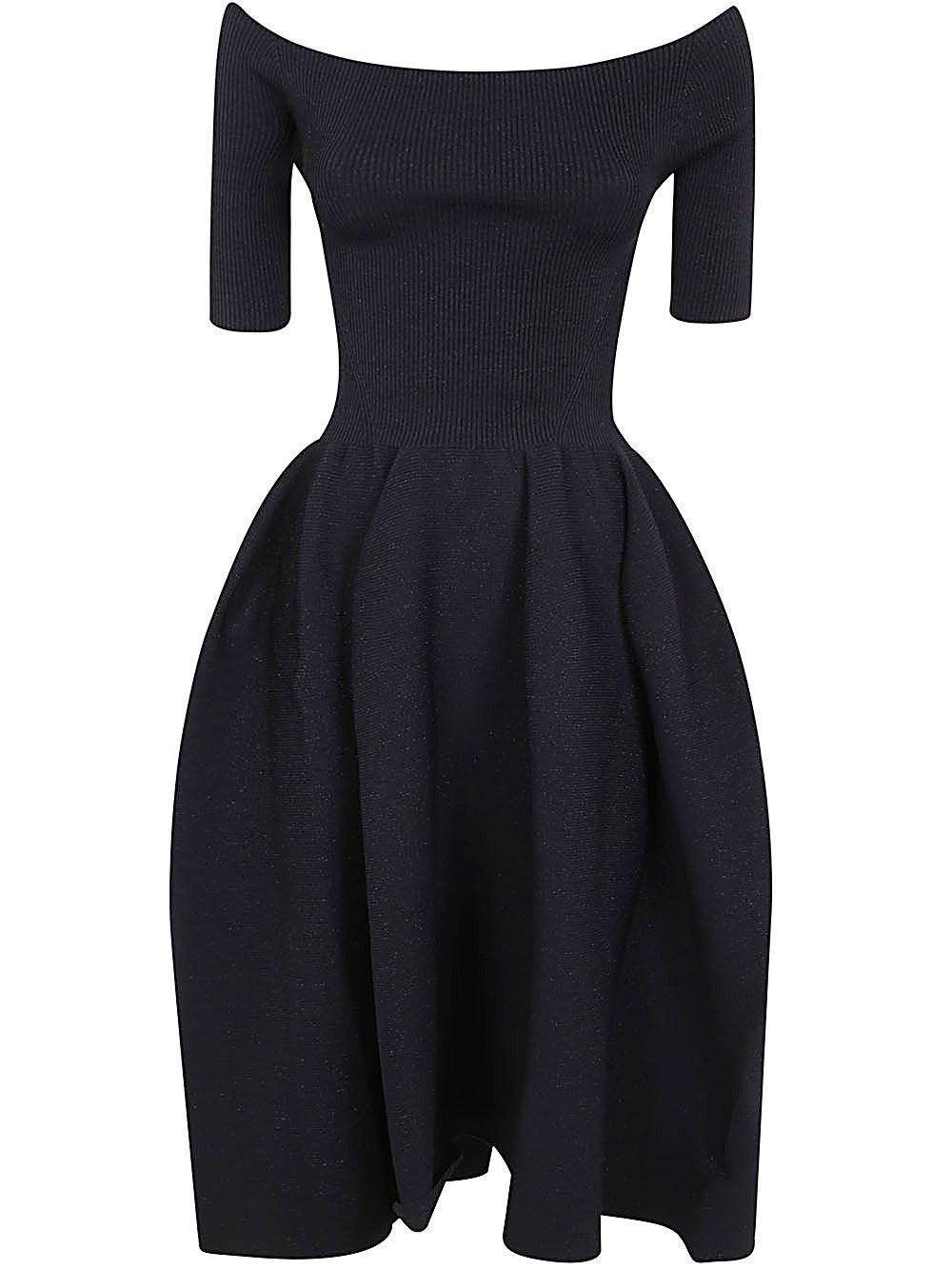 美品 CFCL OFF SHOULDER SHORT SLEEVE DRESS CFCL OFF SHOULDER SHORT SLEEVE DRESS