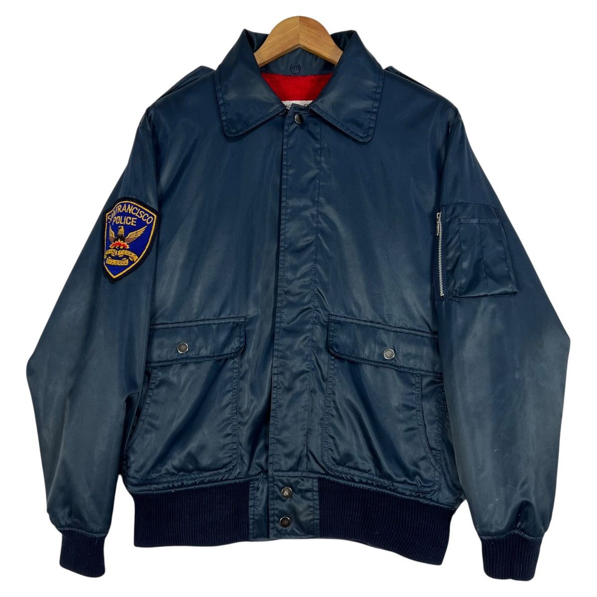 Vintage Vintage San Francisco Police Field Jacket Size US L / EU 52-54 / 3 - 1 Thumbnail