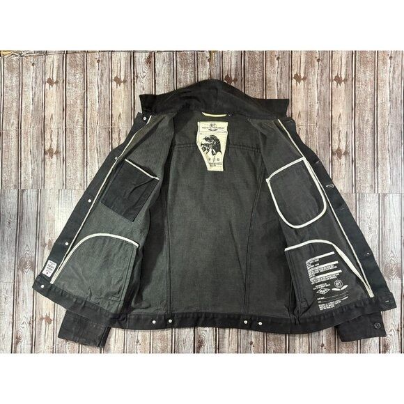 Rogue Territory Rogue Territory RGT Nihon Menpu denim Supply Jacket sz L col Size US L / EU 52-54 / 3 - 5 Thumbnail