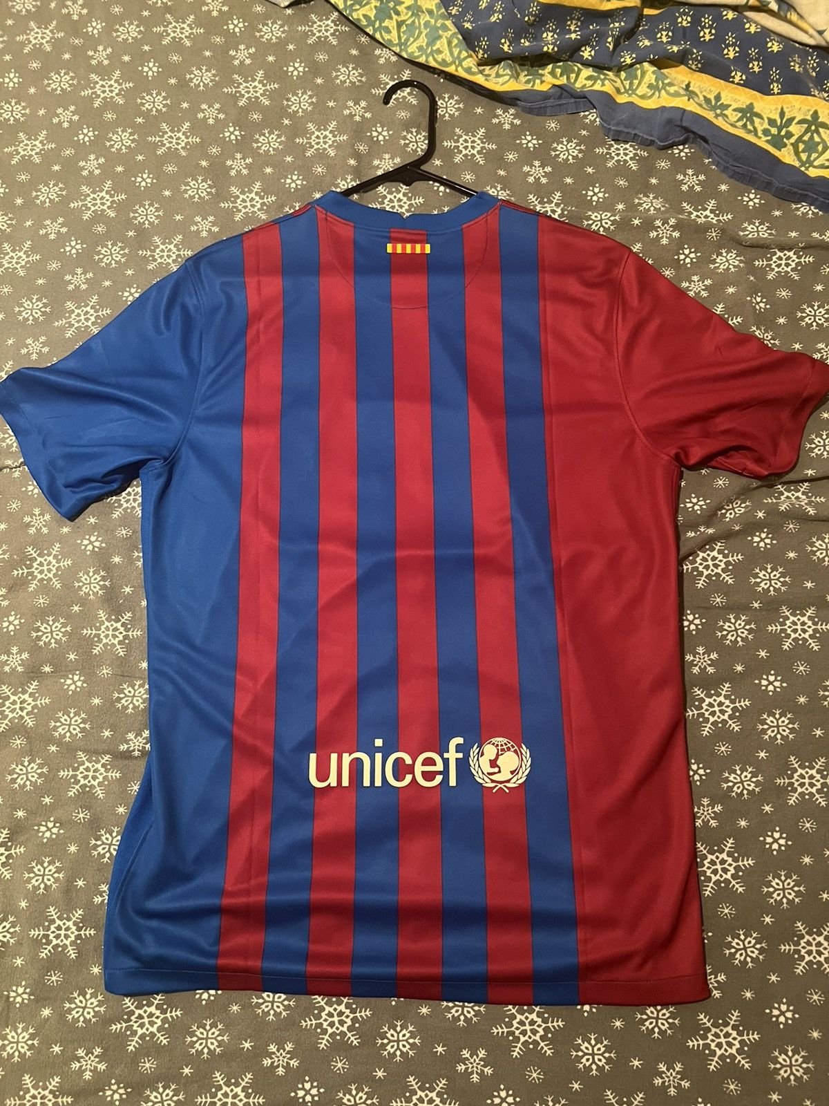 Nike 21/22 FC Barcelona Men’s Home Kit Size US L / EU 52-54 / 3 - 2 Thumbnail