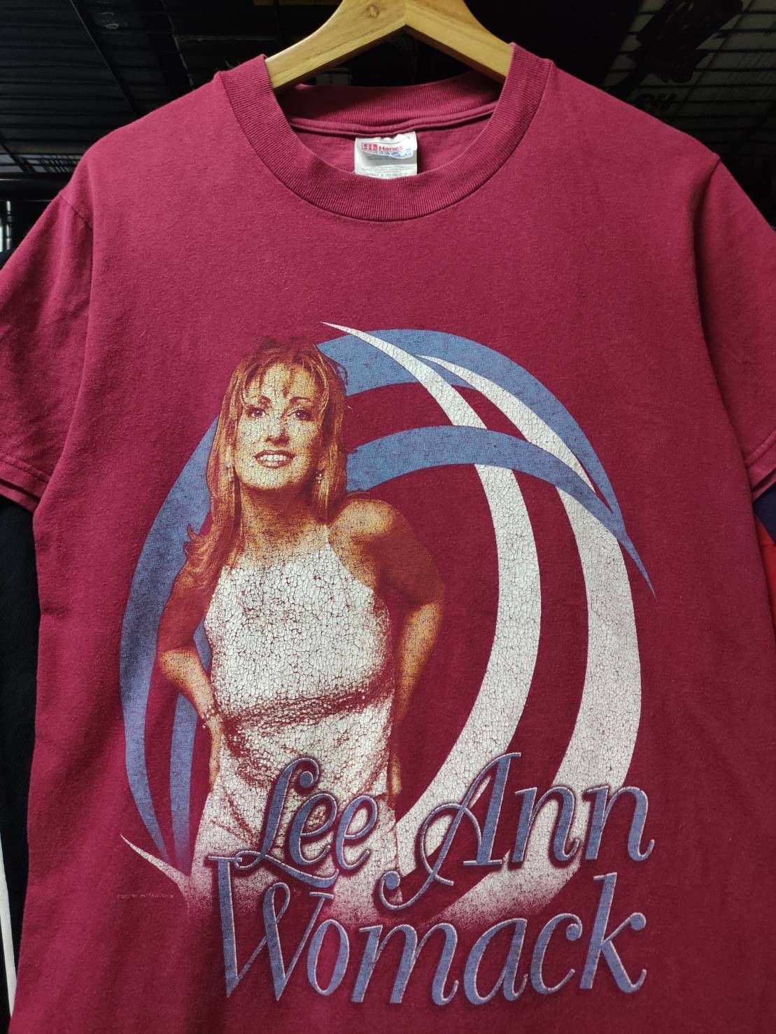 Band Tees Vtg 00's Lee Ann Womack No.1 Top Country Albums Promo T Size US S / EU 44-46 / 1 - 1 Thumbnail