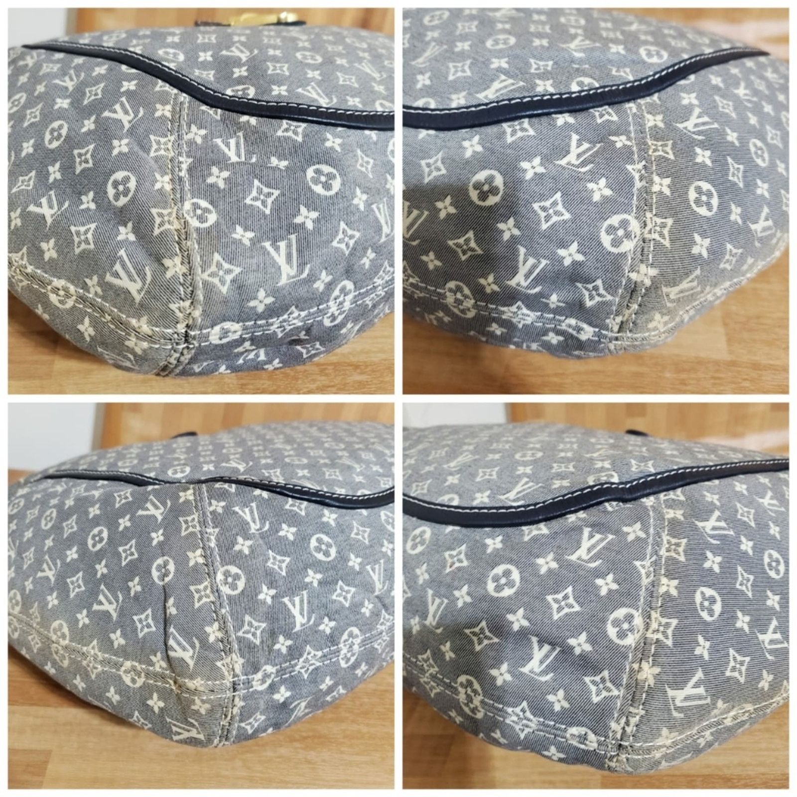 Louis Vuitton Auth LOUIS VUITTON Encre Monogram Idylle Canvas Romance Bag Size ONE SIZE - 8 Thumbnail