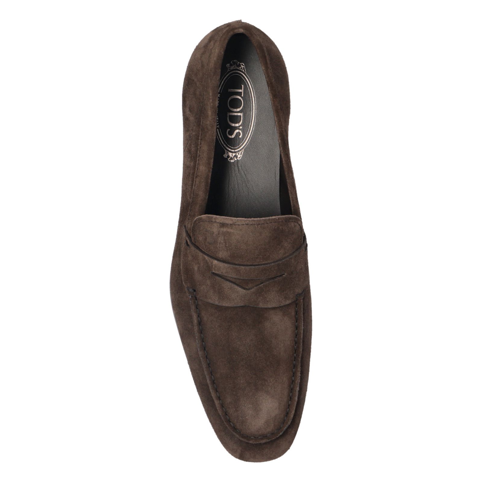 TOD\'S Brown Leather Loafers Men\'s Size 7.5 Tod main image 4