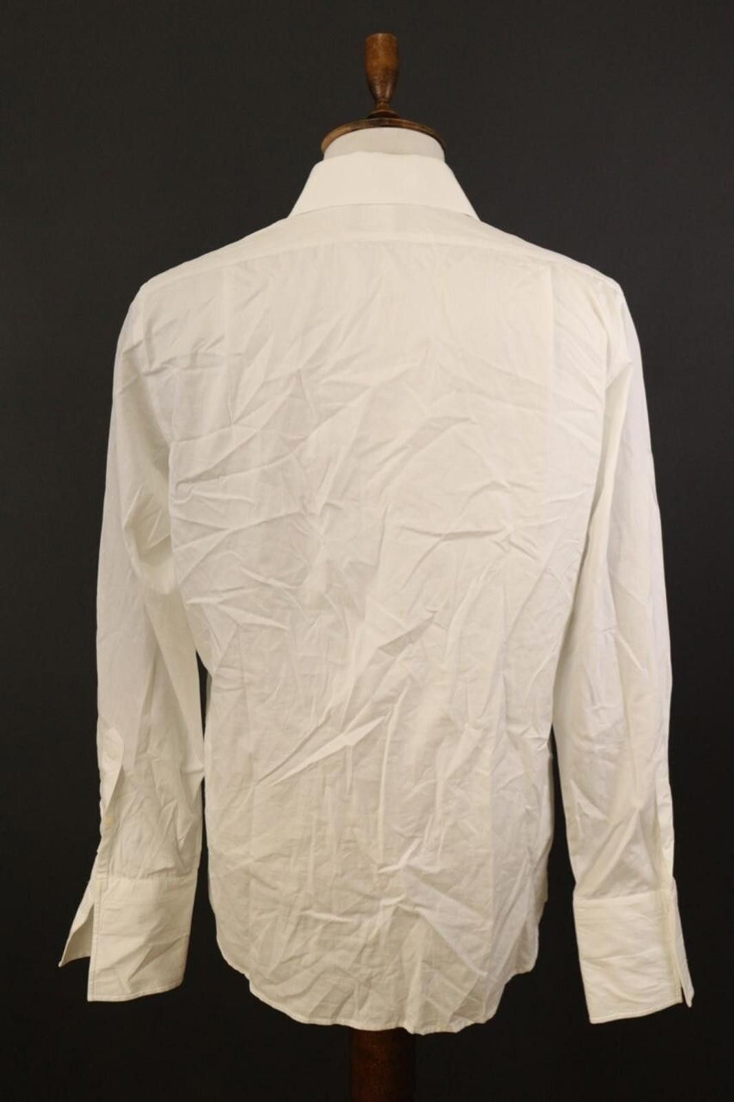 Designer Hackett London Italian Finest Cotton Shirt Size 41 / 16 Size US M / EU 48-50 / 2 - 5 Thumbnail