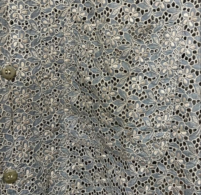 Vintage Vtg Lace Shirt Size US M / EU 48-50 / 2 - 4 Thumbnail