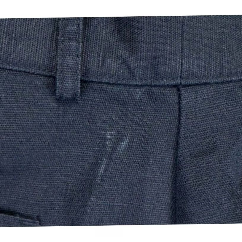 Talbots VINTAGE? No. Talbots Shorts Womens 14P Petites Black Chino Linen Blend Pleated Ladies NEW Size 36" / US 14 / IT 50 - 5 Thumbnail