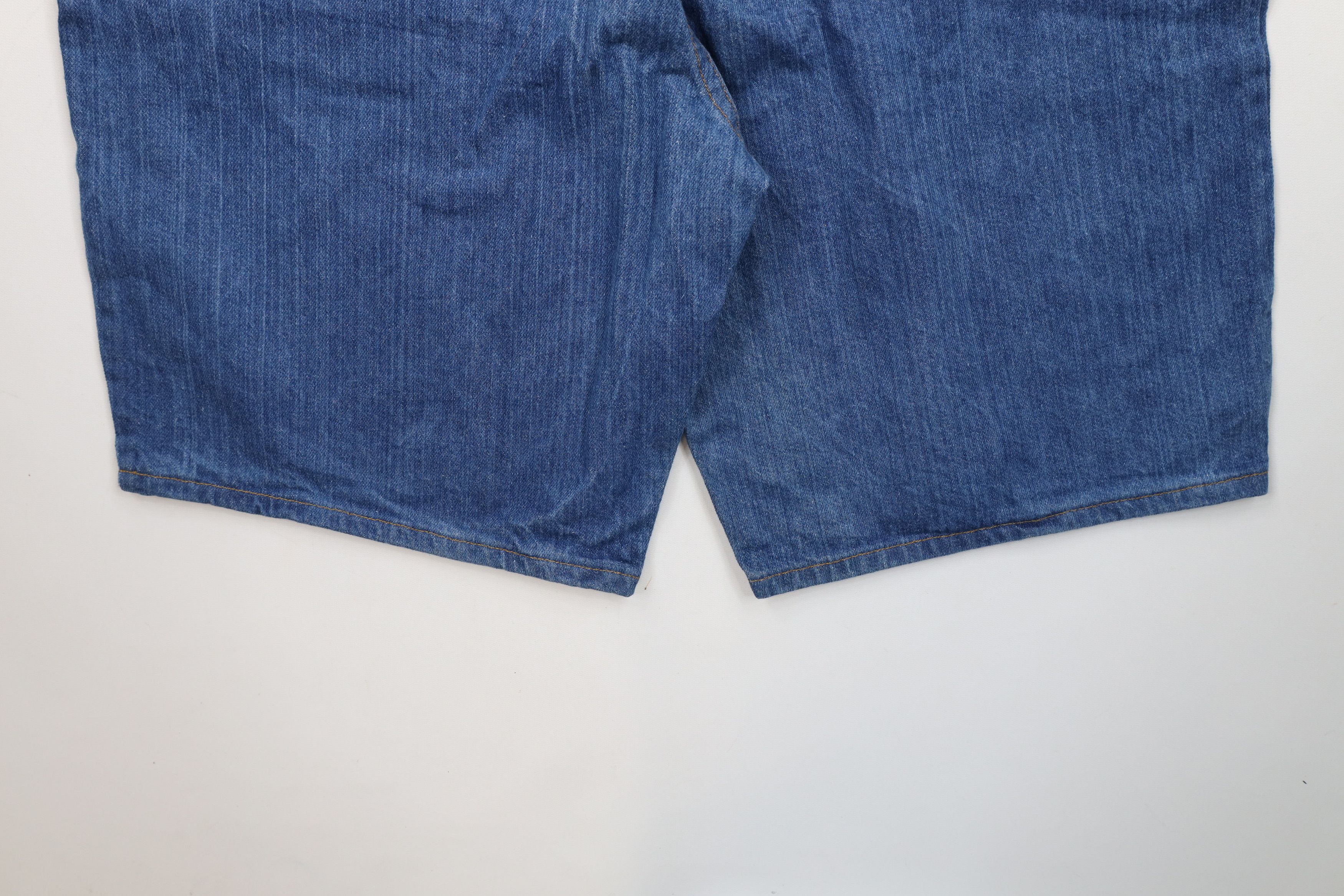 Vintage Deadstock Vintage 90s Streetwear Denim Jean Shorts Jorts Size US 40 / EU 56 - 13 Thumbnail