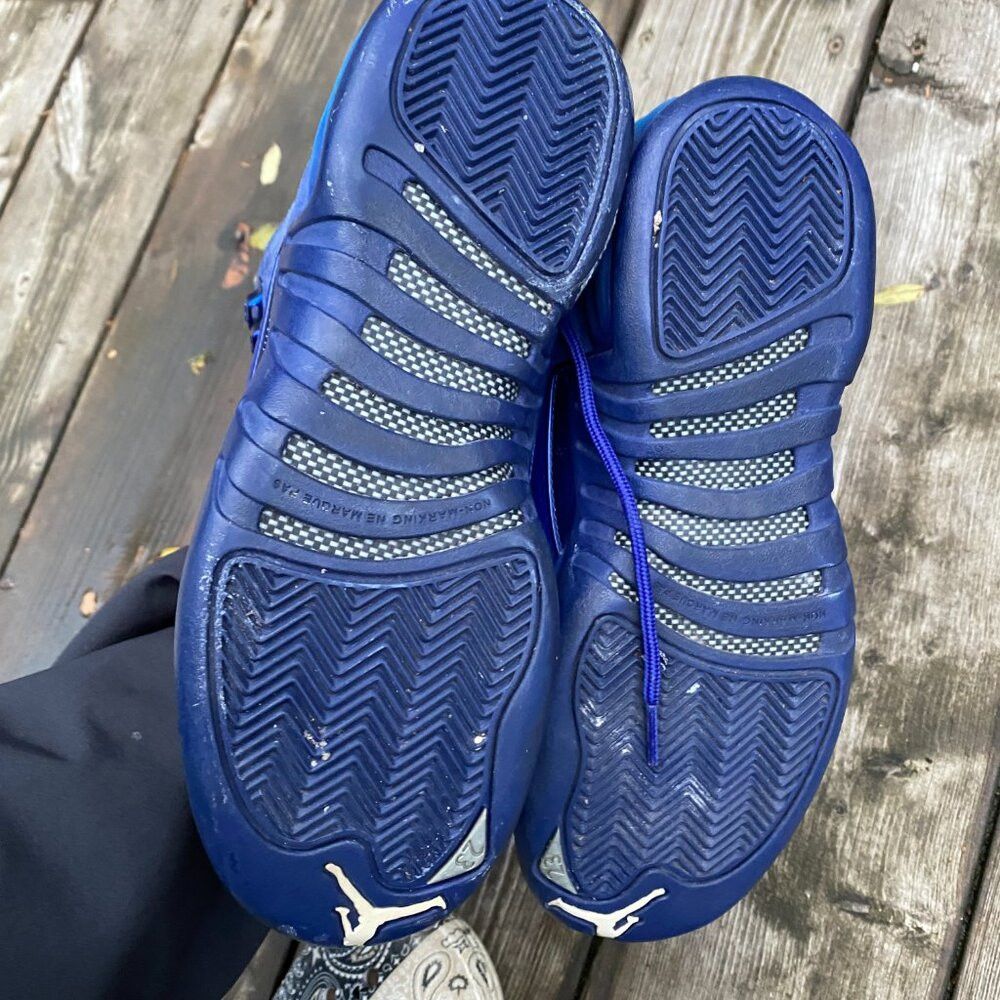Jordan Brand 2016 Air Jordan 12 Retro Deep Royal Blue Size 6 Blue Size US 6 / EU 39 - 7 Thumbnail