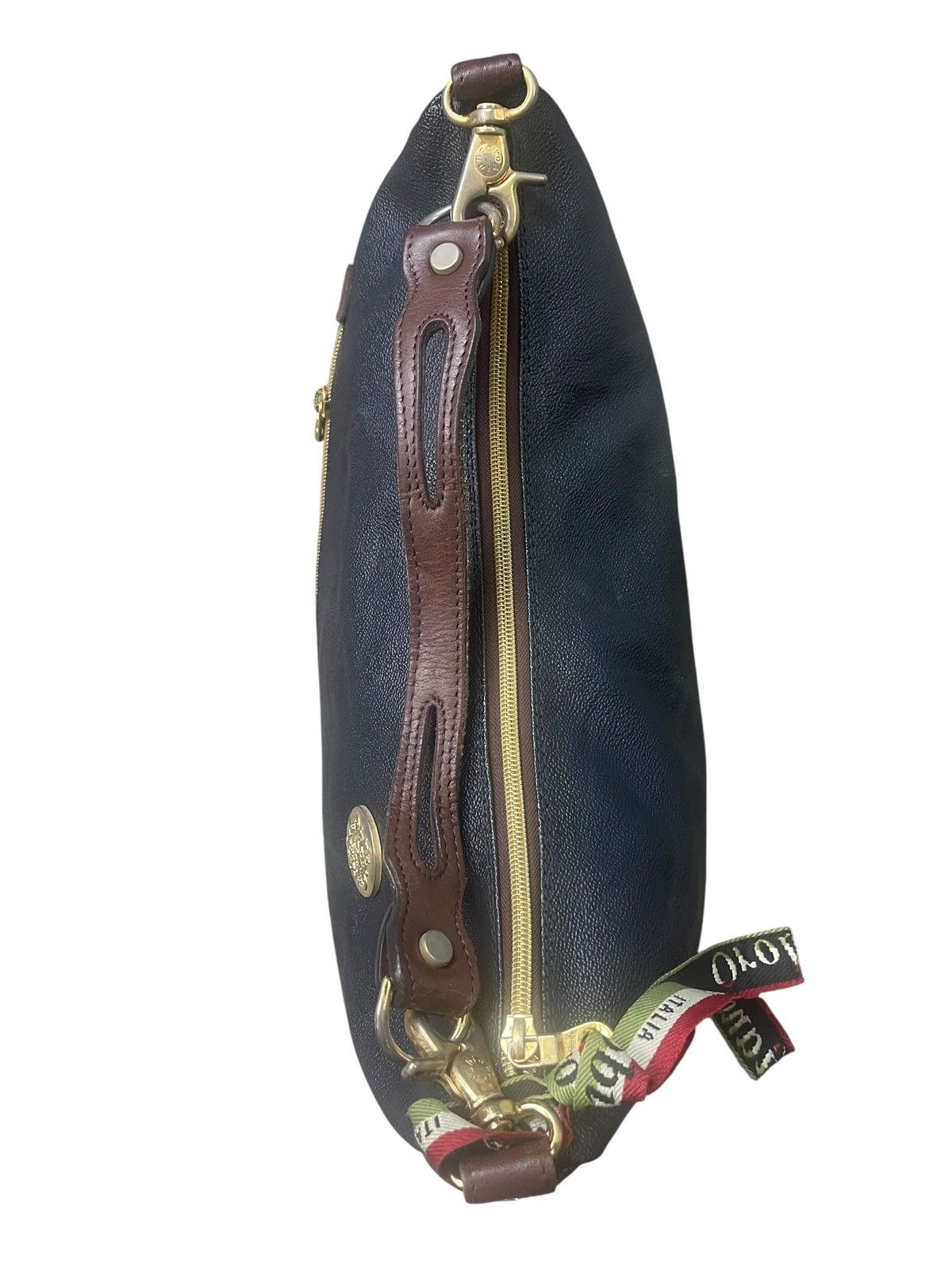 Orobianco Vintage Orobianco Handbag Leather Opti Zipper Size ONE SIZE - 4 Thumbnail