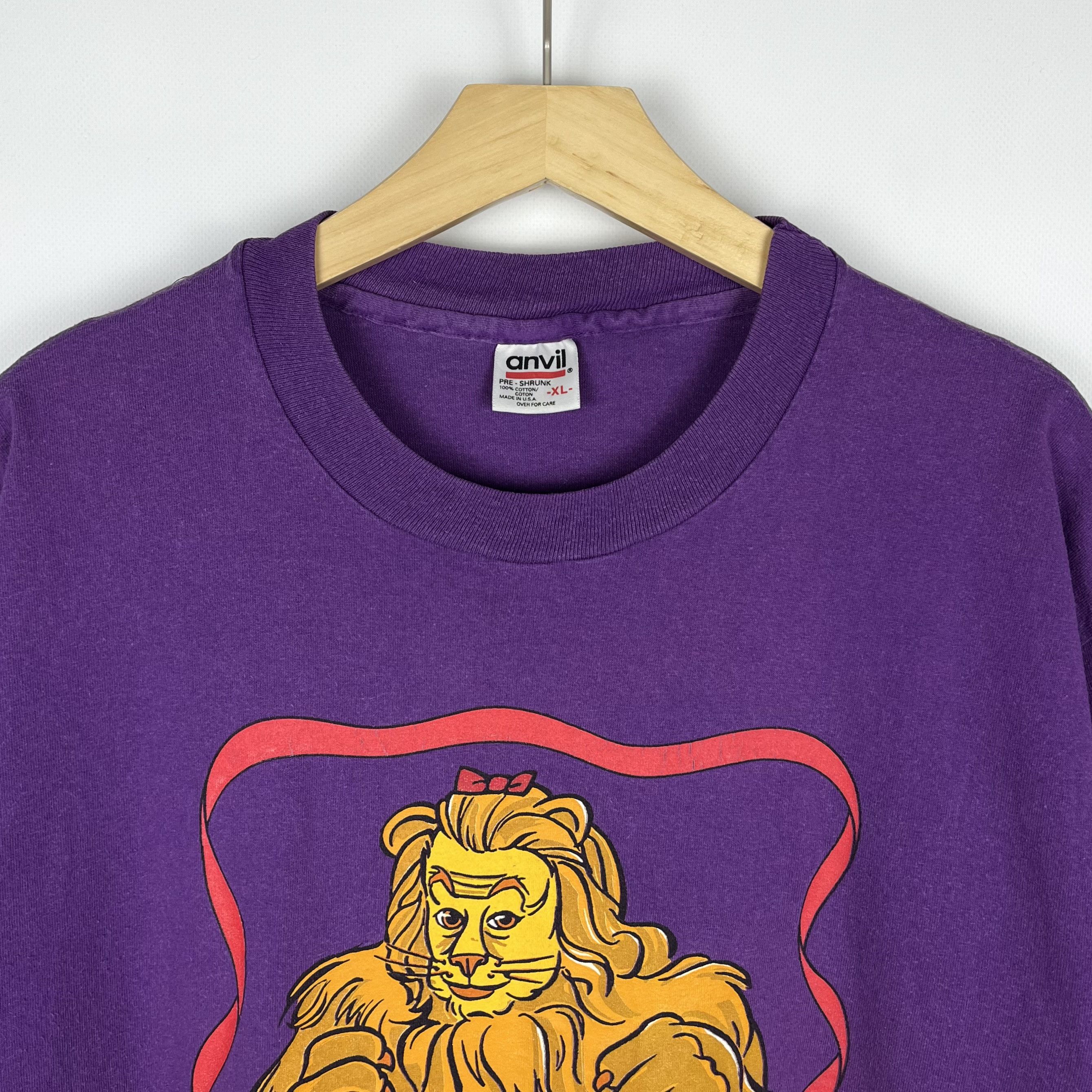 Cartoon Network Vintage The Wizard Of Oz Cartoon Rare T shirt 90’s Size US XL / EU 56 / 4 - 6 Thumbnail