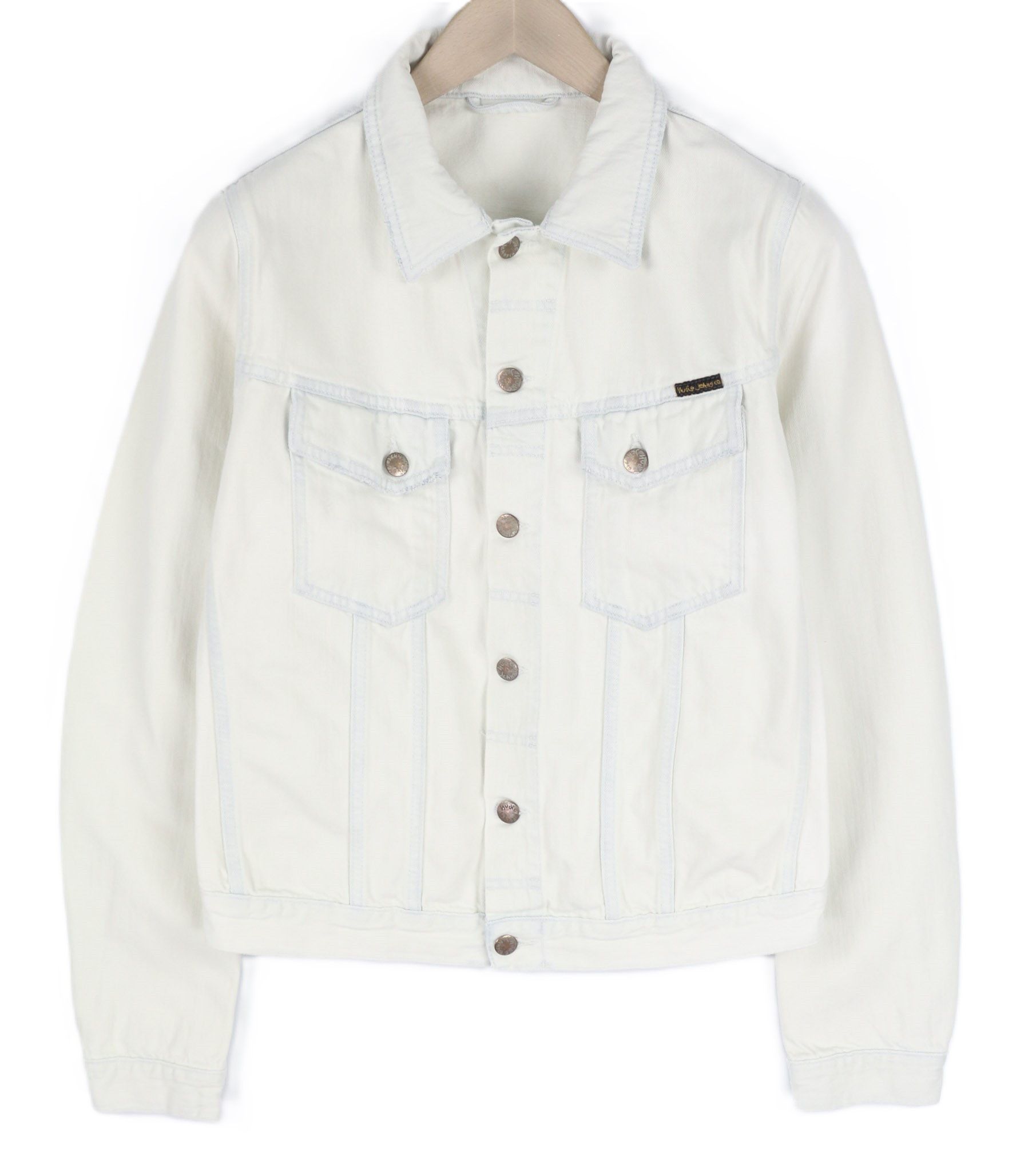 Nudie Jeans TERRY M Extreme Bleach Pockets Jacket 81033 Size US M / EU 48-50 / 2 - 1 Thumbnail
