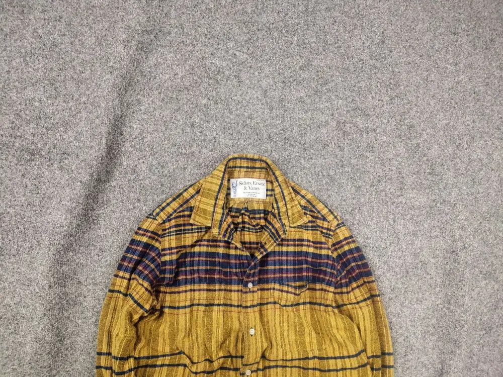 Sidian, Ersatz & Vanes Sidian, Ersatz & Vanes Flannel Pocket Shirt Vintage Size US S / EU 44-46 / 1 - 1 Thumbnail