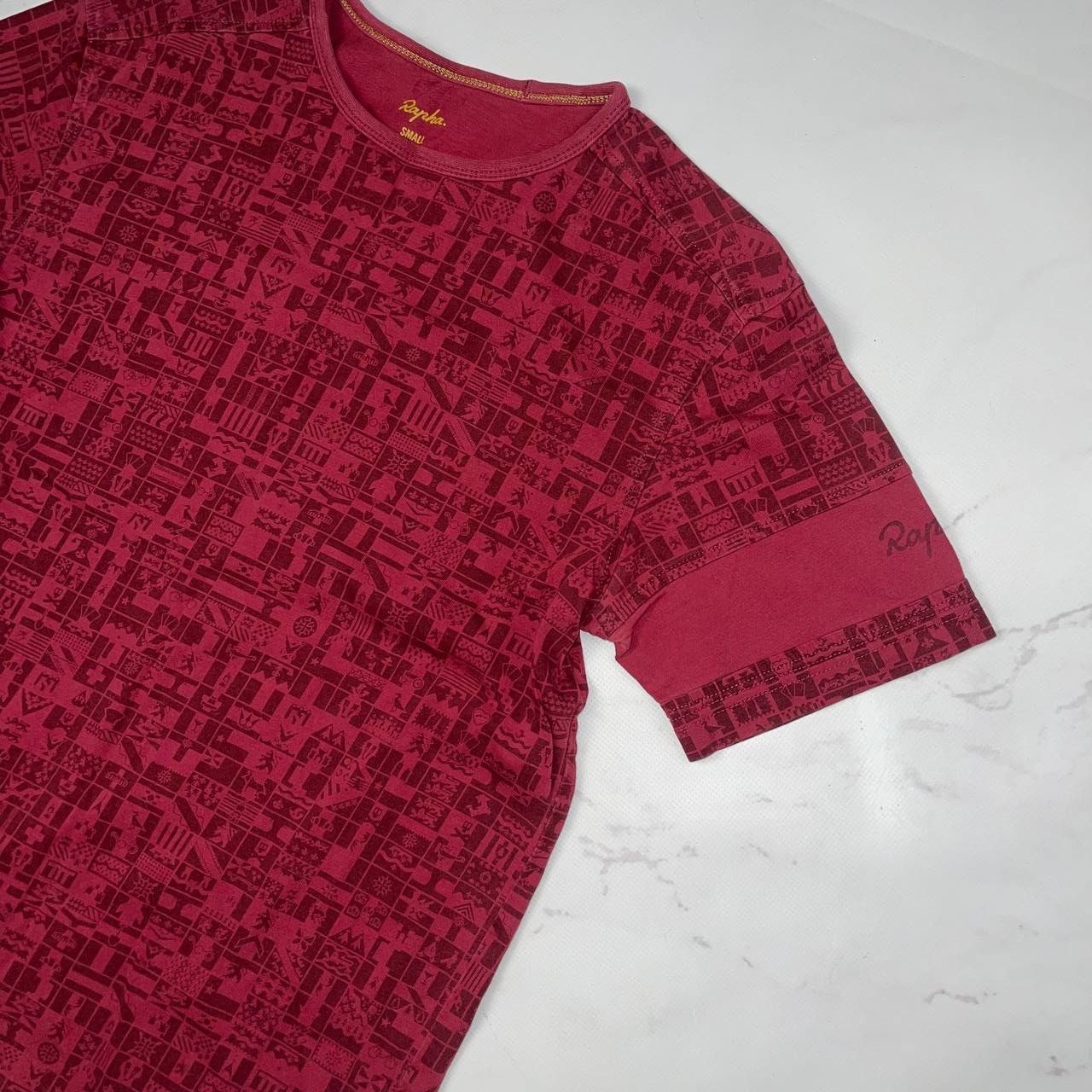 Rapha Rapha velo t-shirt size S Red Short Sleeve Mens Size US S / EU 44-46 / 1 - 4 Thumbnail