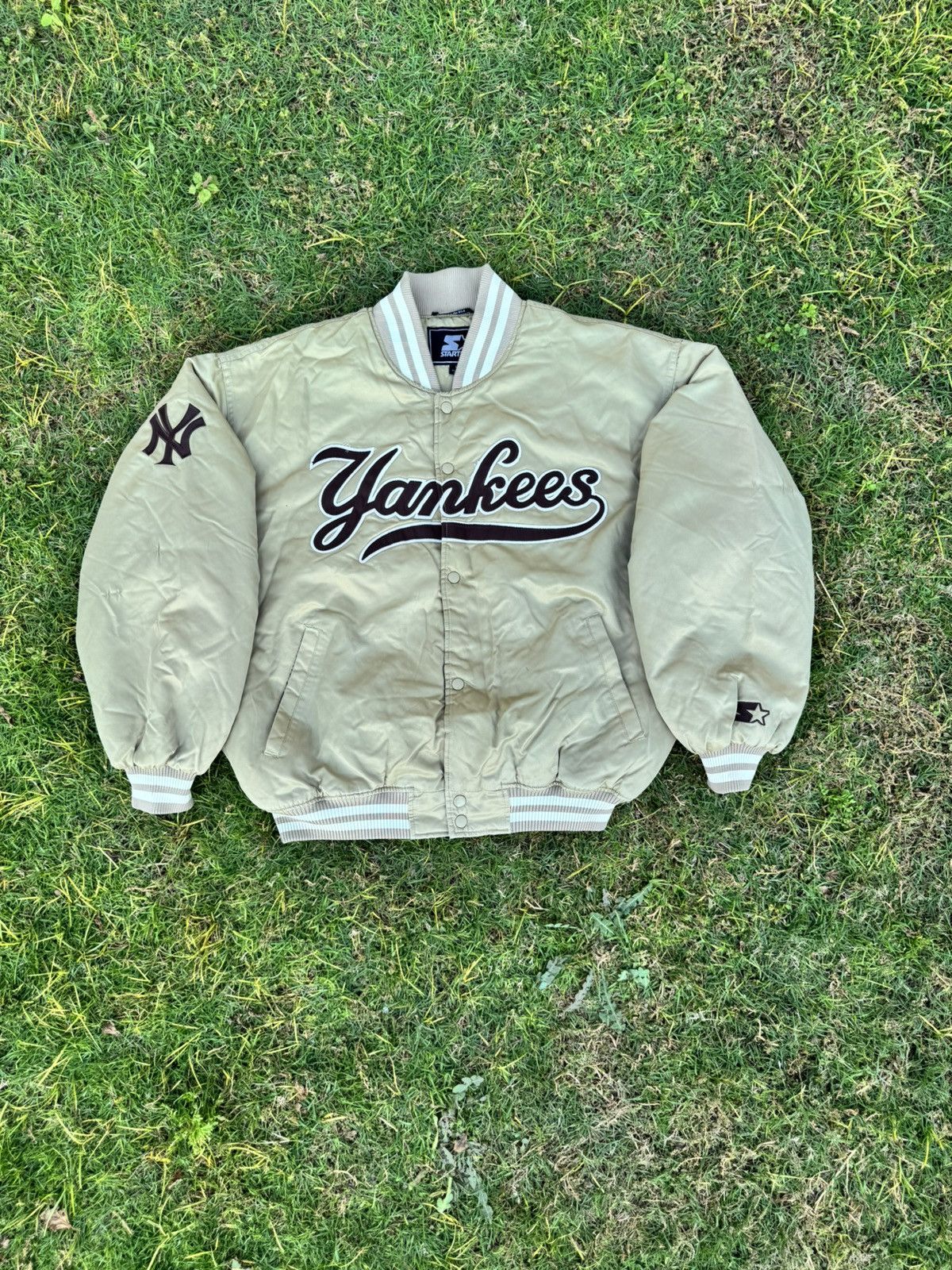 Starter Vintage Starter Yankees Stadium Jacket Size US L / EU 52-54 / 3 - 1 Thumbnail