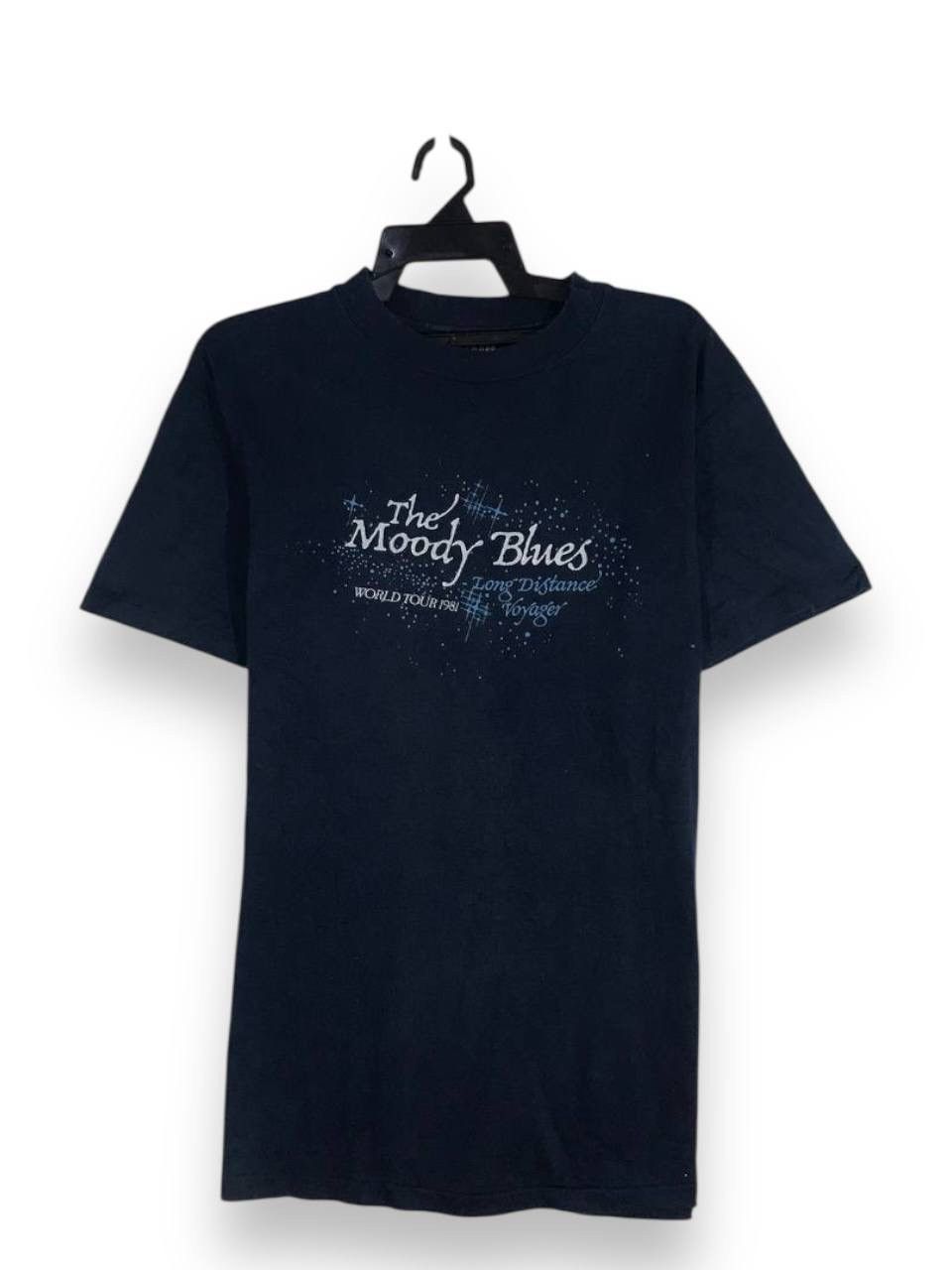 Band Tees vintage 1981 the moody blues band Size US L / EU 52-54 / 3 - 1 Thumbnail
