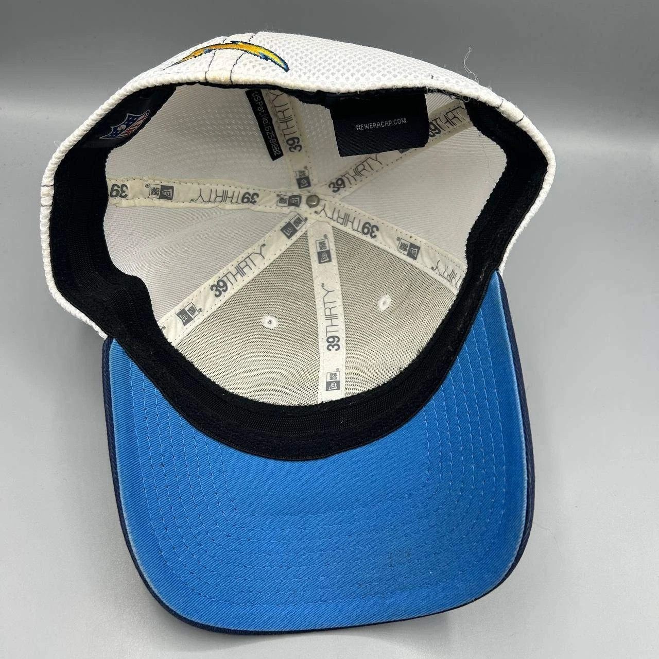 New Era Los Angeles LA Chargers Hat Men S-M NFL Stretch Fitted Cap Size ONE SIZE - 7 Thumbnail