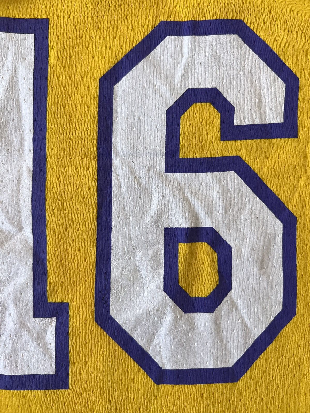 NBA 2009 NBA Los Angeles Lakers Authentic #16 Pau Gasol Jersey Size US XL / EU 56 / 4 - 7 Thumbnail