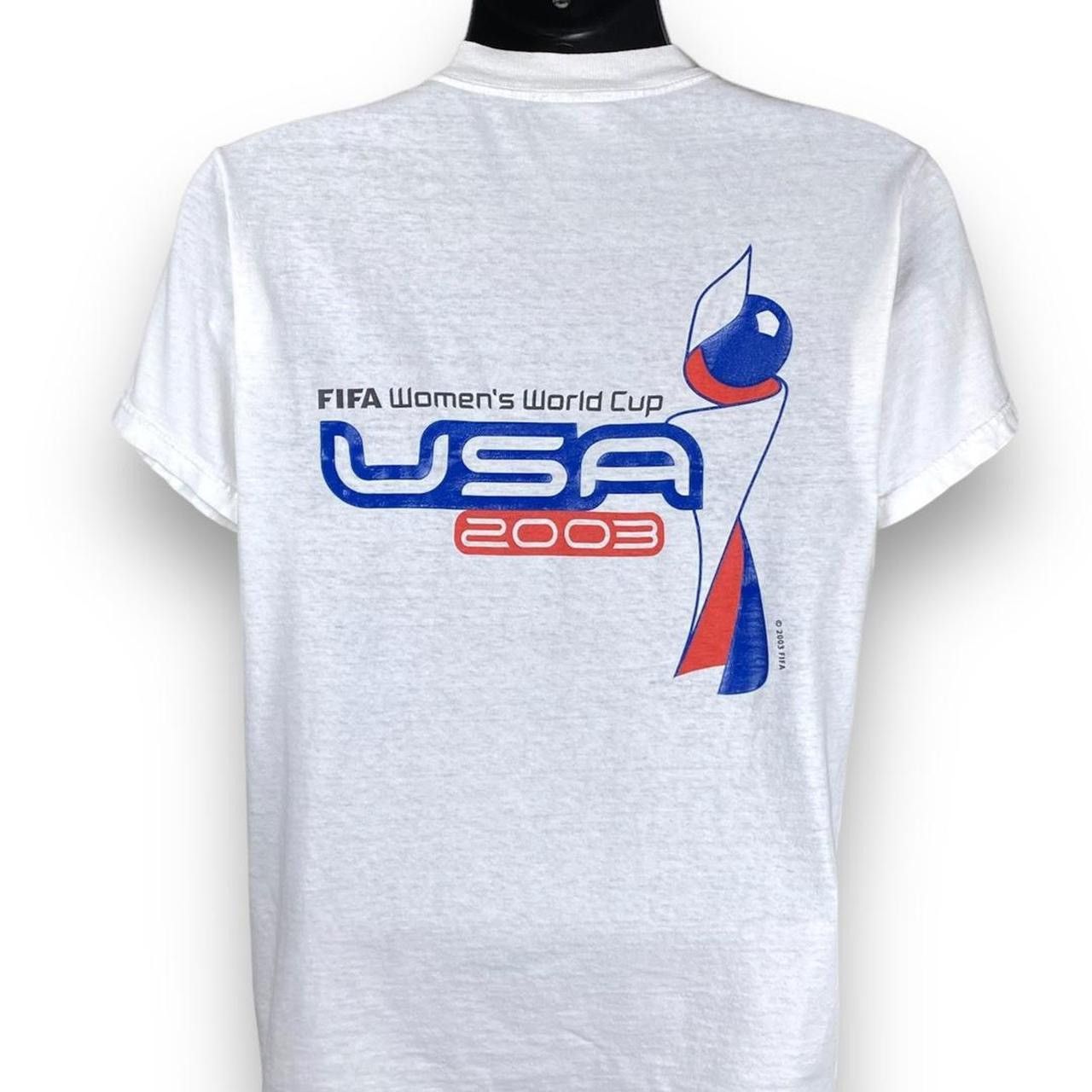 Vintage Vintage FIFA Women’s World Cup USA Soccer Sports Tshirt Size US S / EU 44-46 / 1 - 1 Thumbnail