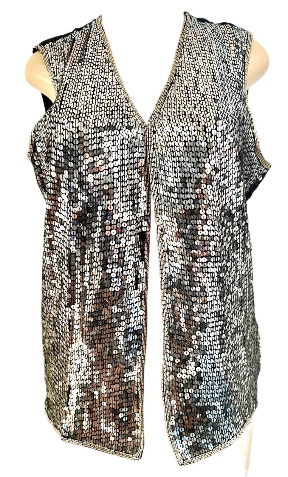 Other Sequin Top Silver size 8 Size M / US 6-8 / IT 42-44 - 2 Thumbnail