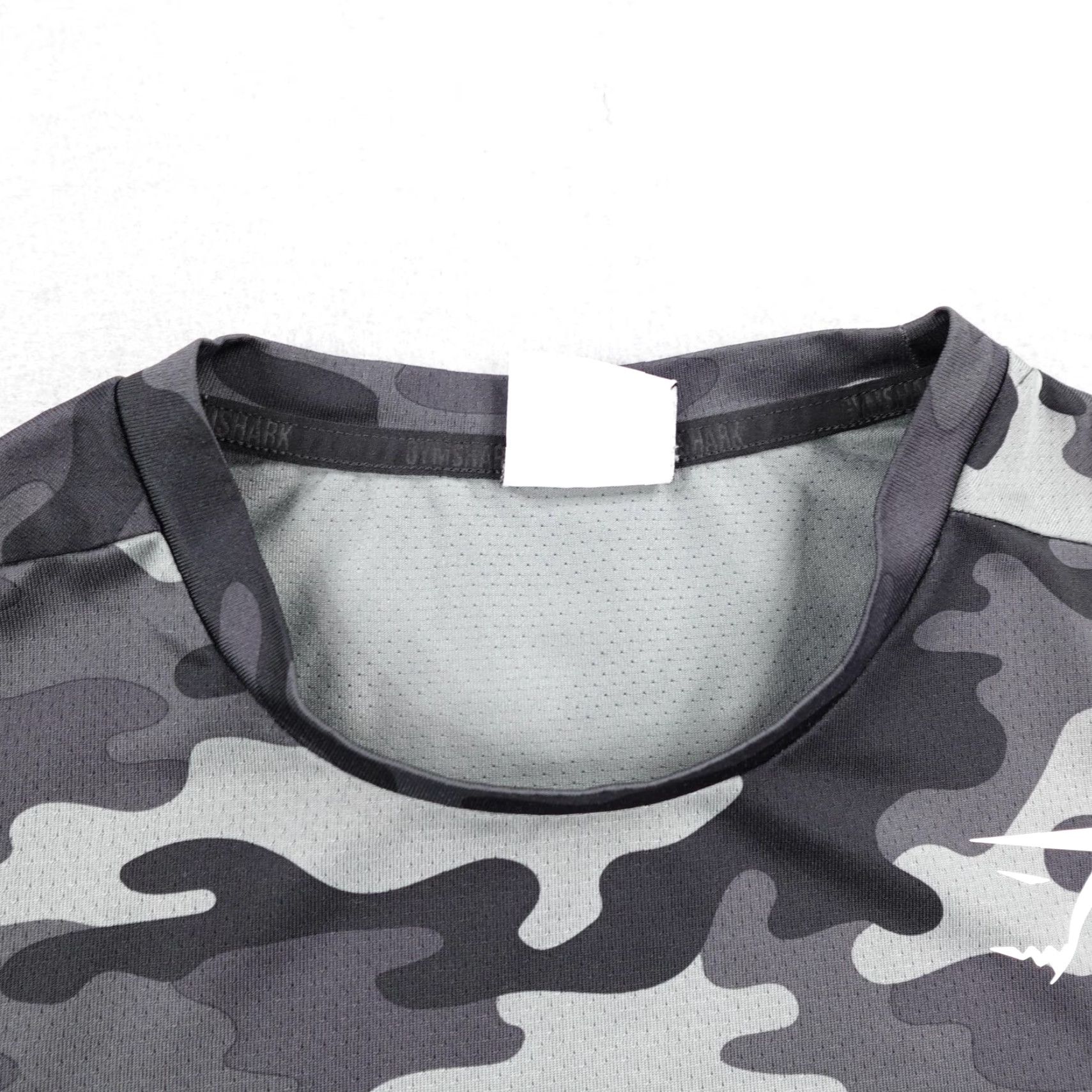 Gymshark Gymshark Shirt Mens M Gray Camo Performance Athletic Workout Gym Training Shirt Size US M / EU 48-50 / 2 - 2 Thumbnail