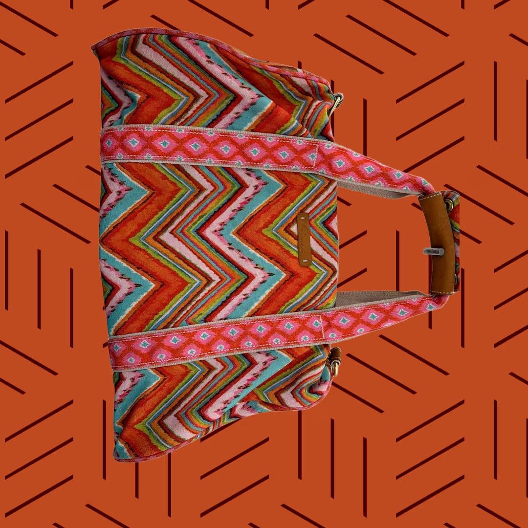 Vintage Dena Orange Travel Bag Size ONE SIZE - 1 Thumbnail