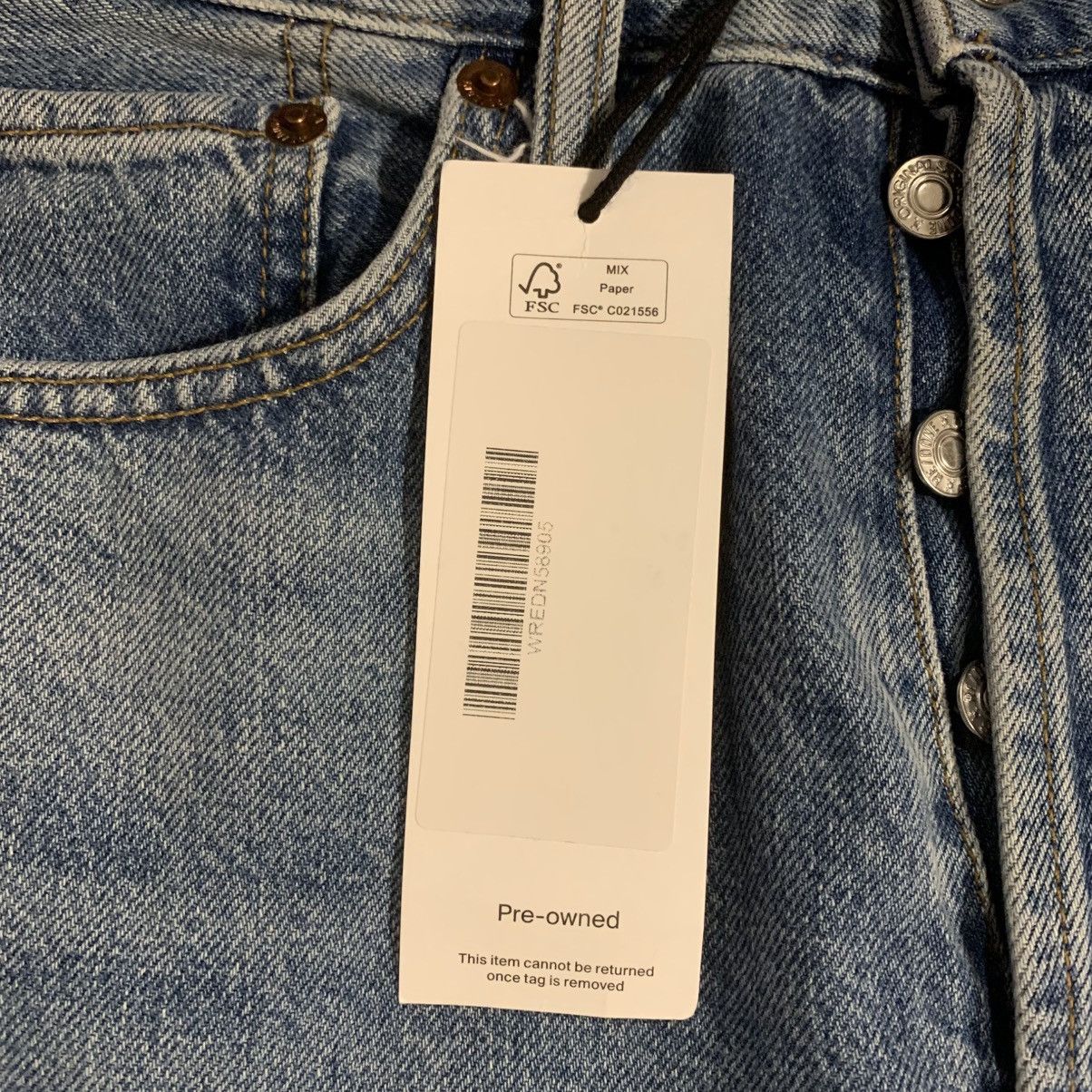 RE/DONE RE / DONE WOMENS STOVE PIPE JEANS Size 27" / US 4 / IT 40 - 6 Thumbnail