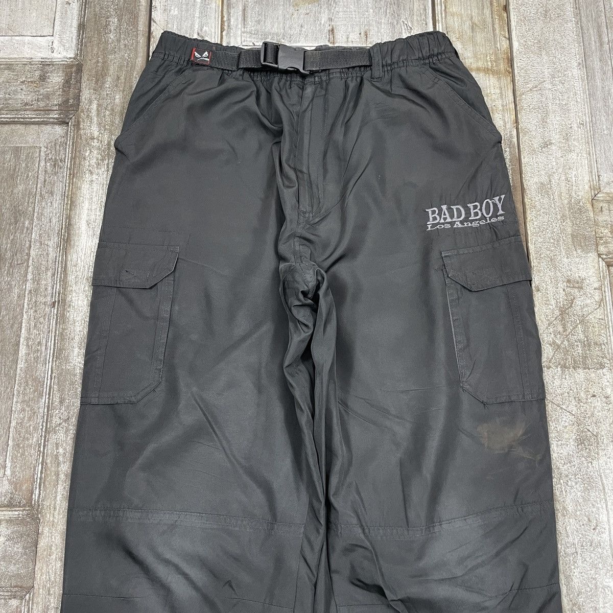 Japanese Brand × Vintage Vintage Bad Boy Usa Faded Cargo Multi Pockets Size US 34 / EU 50 - 3 Thumbnail