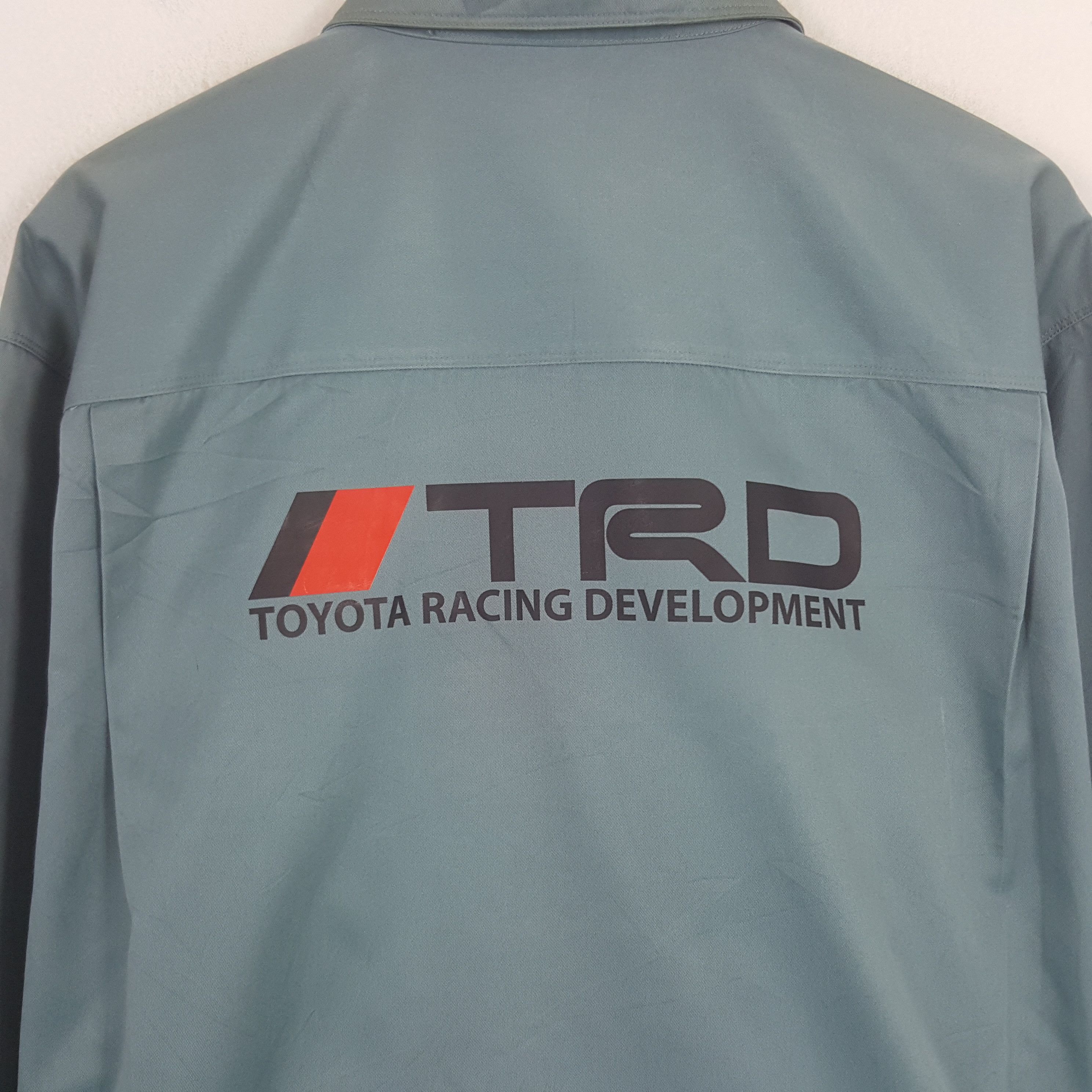 Japanese Brand Vintage TRD Toyota Racing Custom Art Sport Jacket Size US XL / EU 56 / 4 - 2 Thumbnail