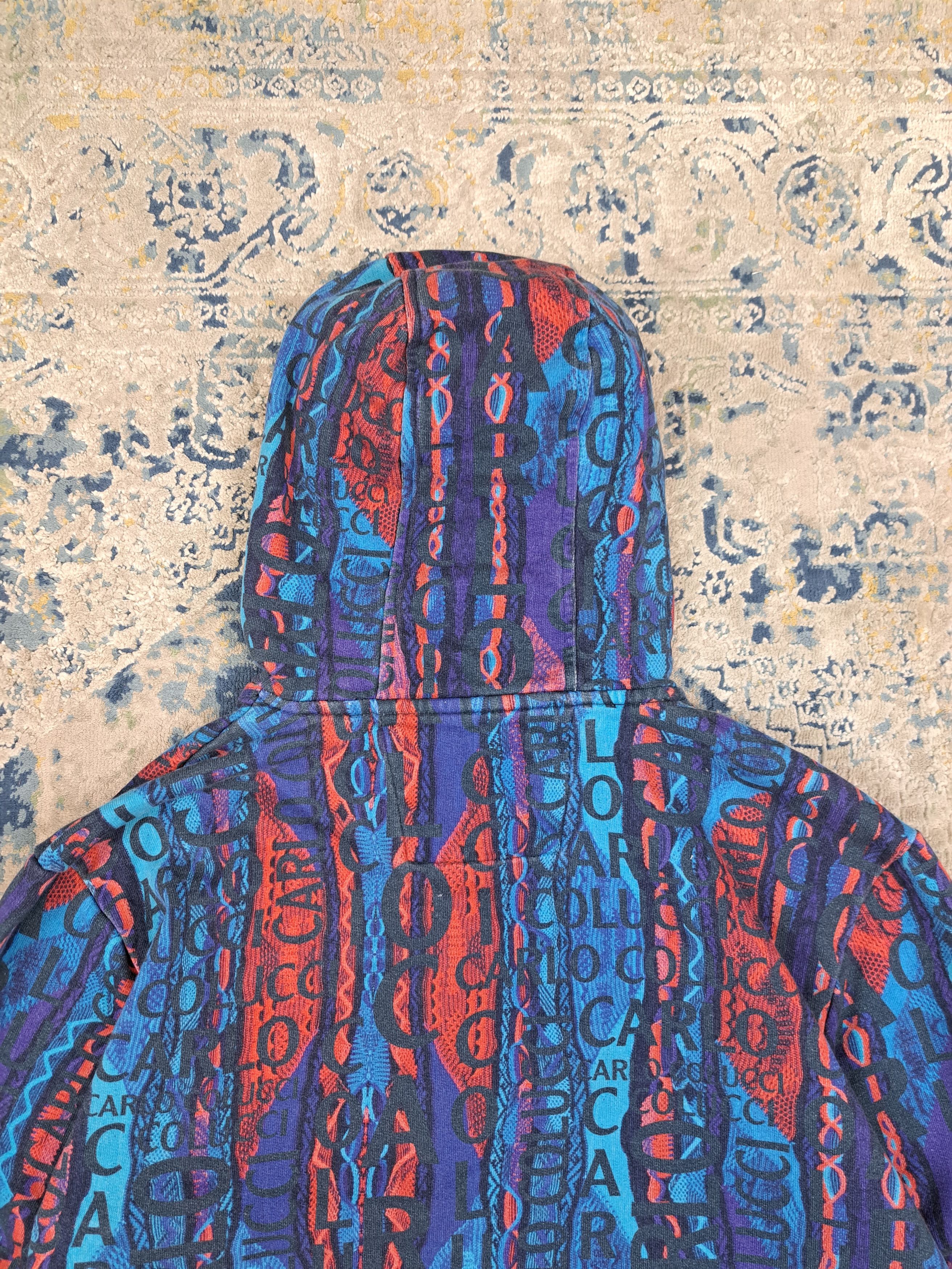 Carlo Colucci Carlo Colucci Multicolor Hoodie Coogi Style Avant Garde Size US M / EU 48-50 / 2 - 7 Thumbnail