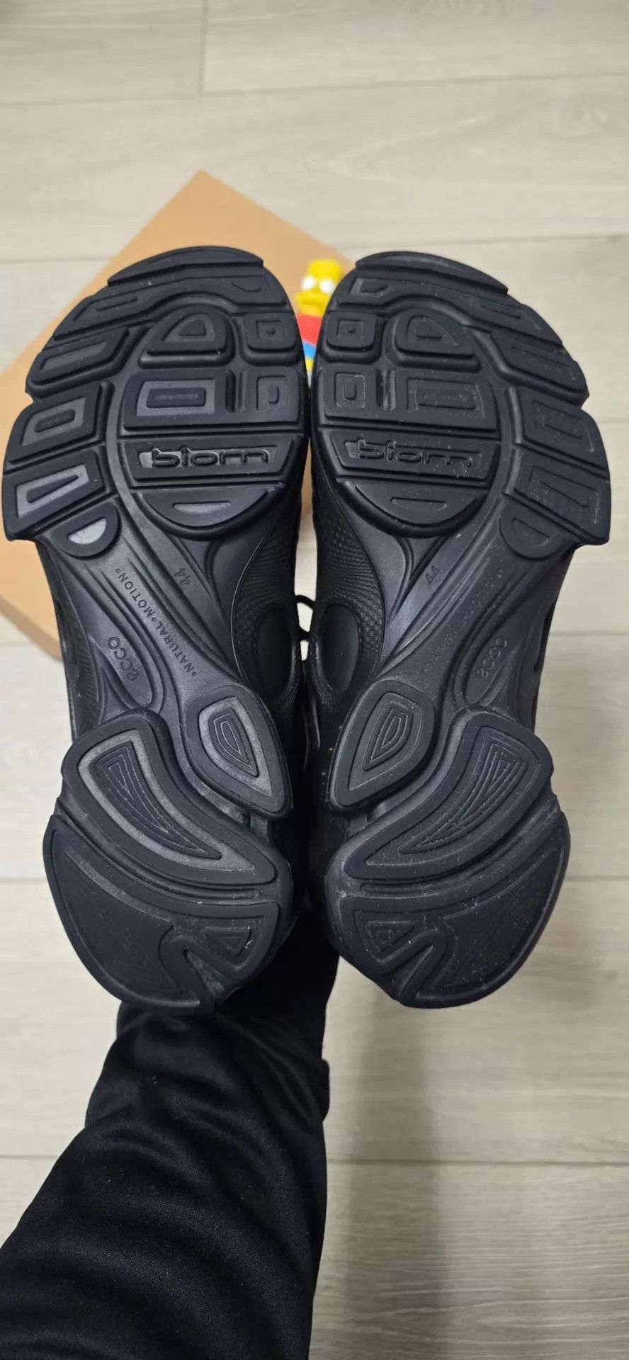 Ecco ECCO Biom C 15th Anniv Black Samurai 44 (Org Box) 1749 Size US 11 / EU 44 - 6 Thumbnail