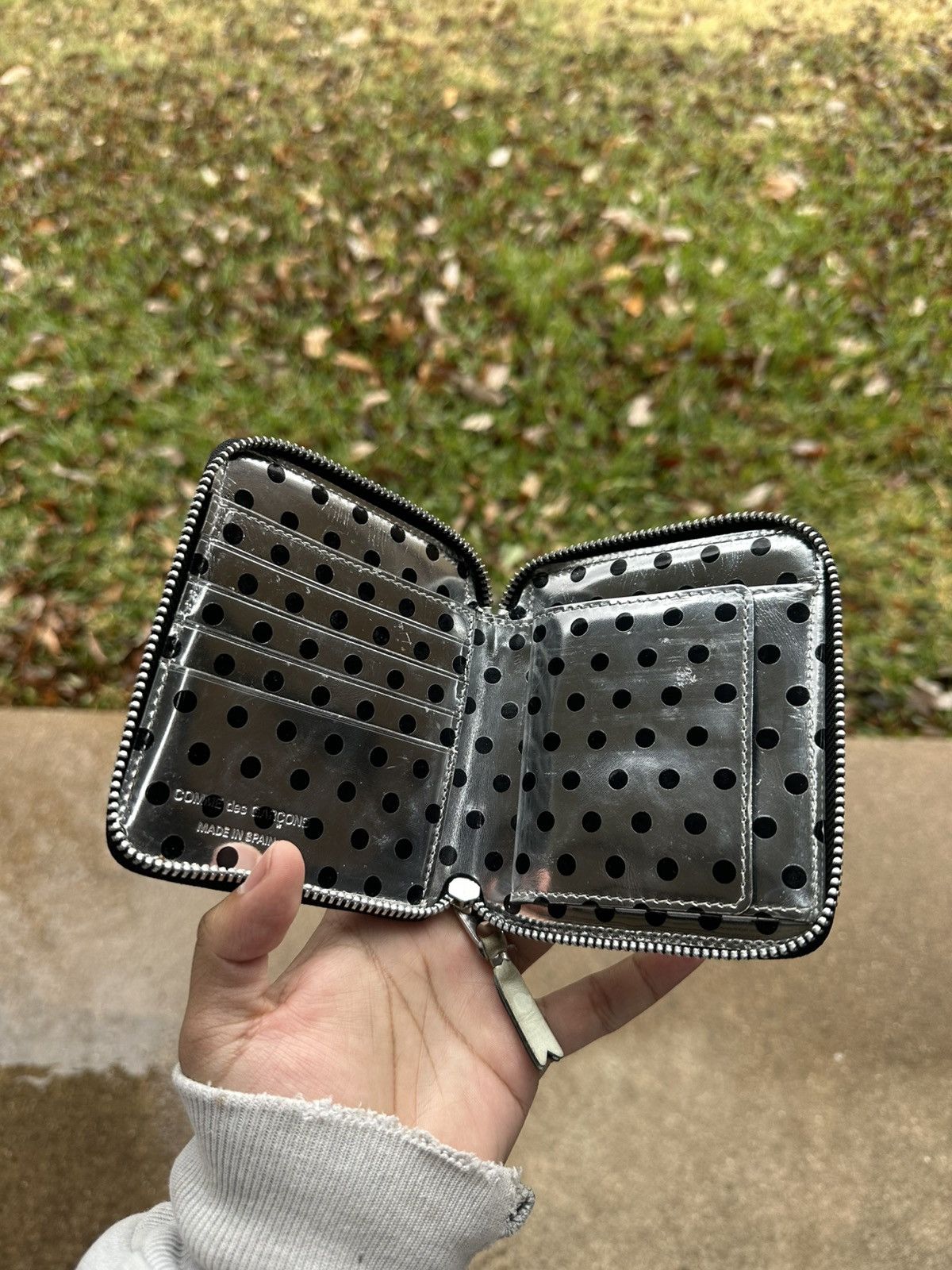 Comme des Garcons Comme des Garcons Polka dot wallet Size ONE SIZE - 13 Thumbnail
