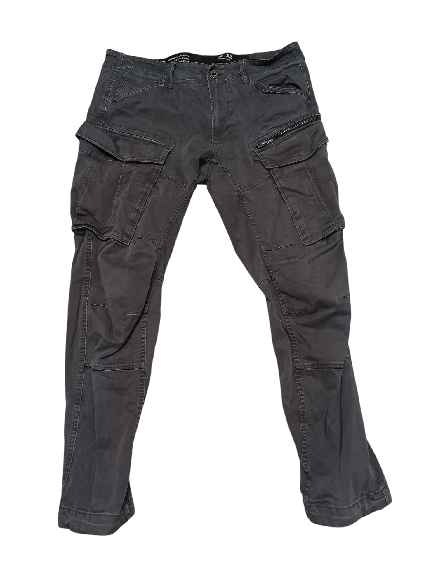 G-Star G STAR RAW MILITARY CARGO MULTIPOCKET PANTS W36 L32 Size US 36 / EU 52 - 1 Thumbnail