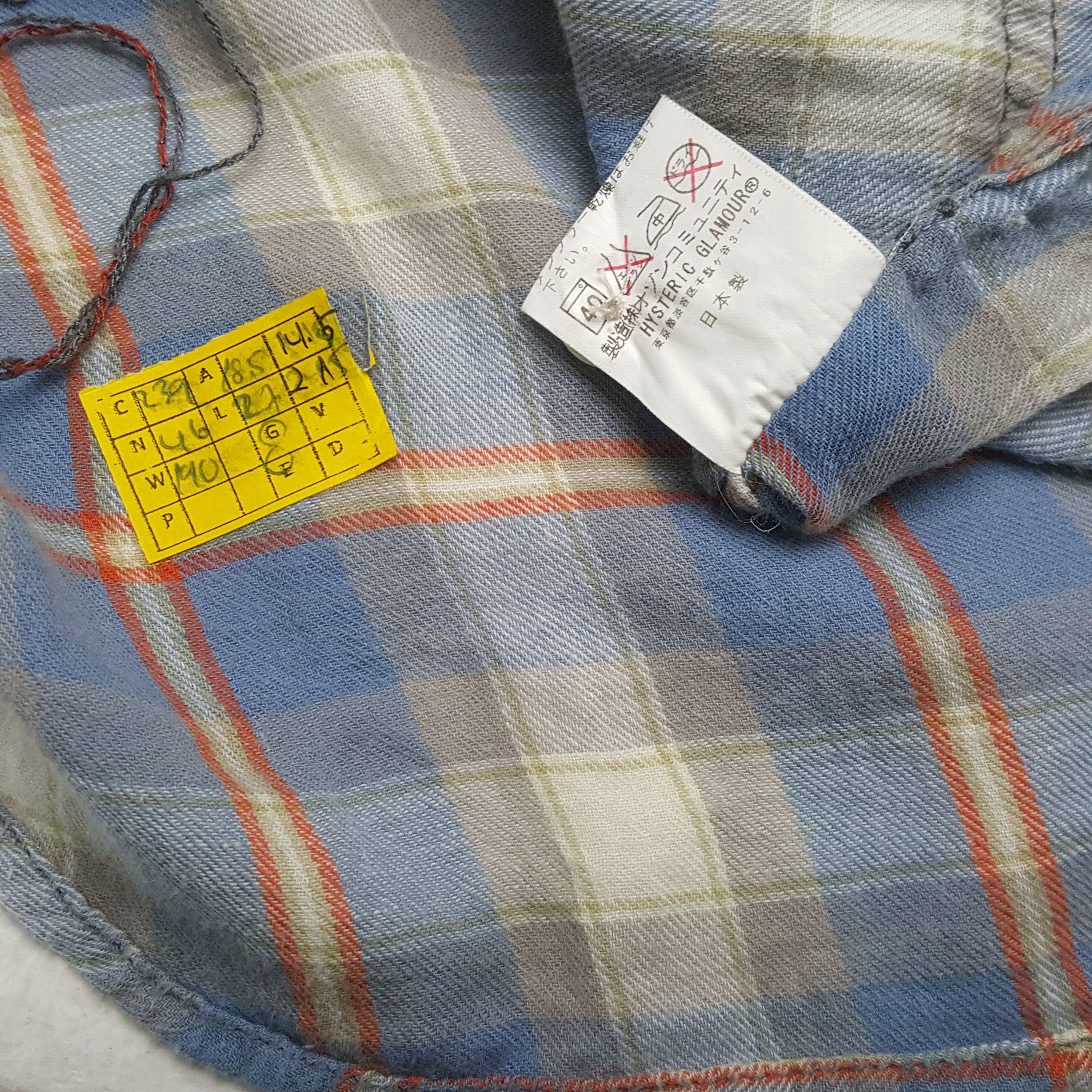 Hysteric Glamour × Japanese Brand × Vintage Vintage HYSTERIC GLAMOUR Japanese Fashion Brand Shirts Size S / US 4 / IT 40 - 7 Thumbnail