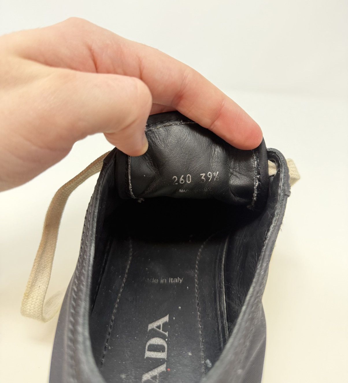Prada Prada Double Wheel Re-Nylon Sneaker Size US 9.5 / IT 39.5 - 7 Thumbnail