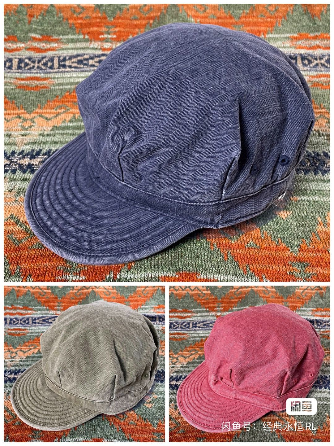 Ralph Lauren × Rugby Ralph Lauren Ralph Lauren rugby Rare Soft peak Baseball Hat Cap Size ONE SIZE - 1 Thumbnail
