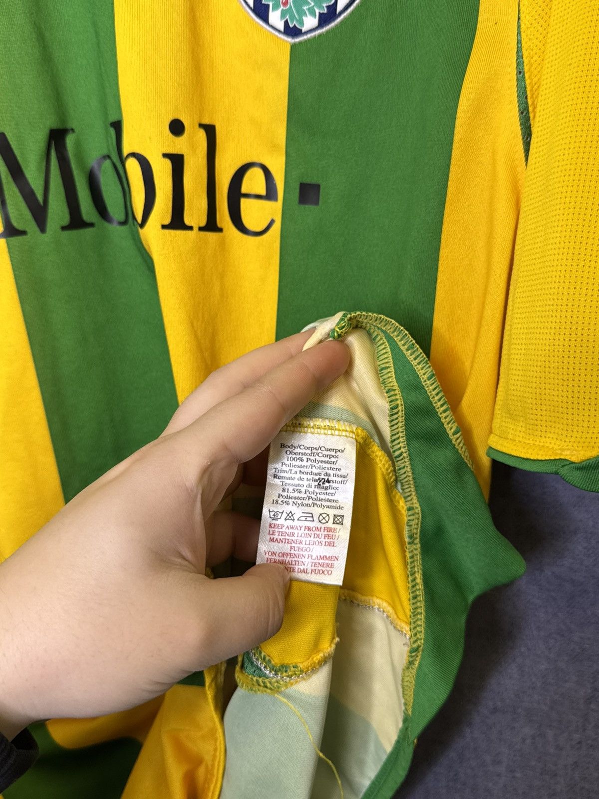 Umbro Vintage West Bromwich Albion Umbro Jersey 2006/07 Away Size US L / EU 52-54 / 3 - 8 Thumbnail