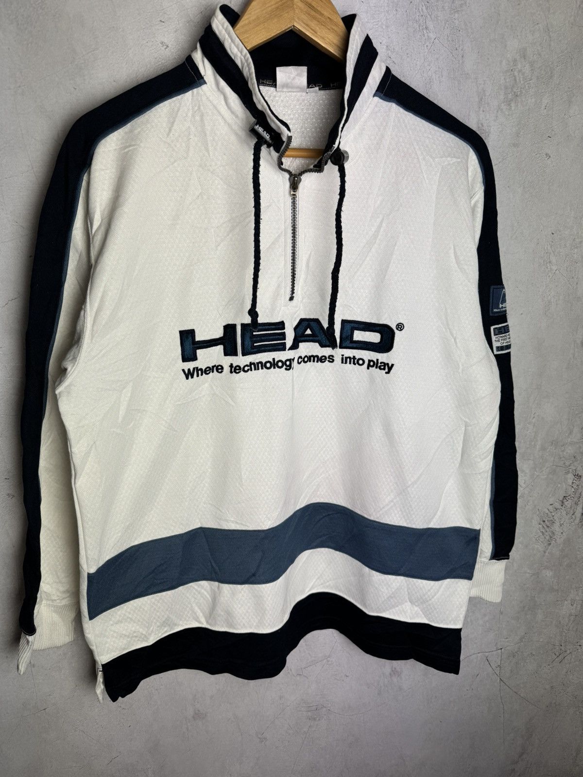 Japanese Brand × Vintage Vintage Head Sweatshirt Pullover Streetwear Style Fashion Size US M / EU 48-50 / 2 - 2 Thumbnail