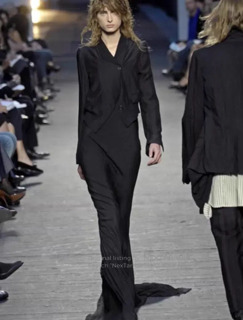 Ann Demeulemeester Ann Demeulemeester 07ss show model swallowtail stand colla Size XS / US 0-2 / IT 36-38 - 3 Thumbnail