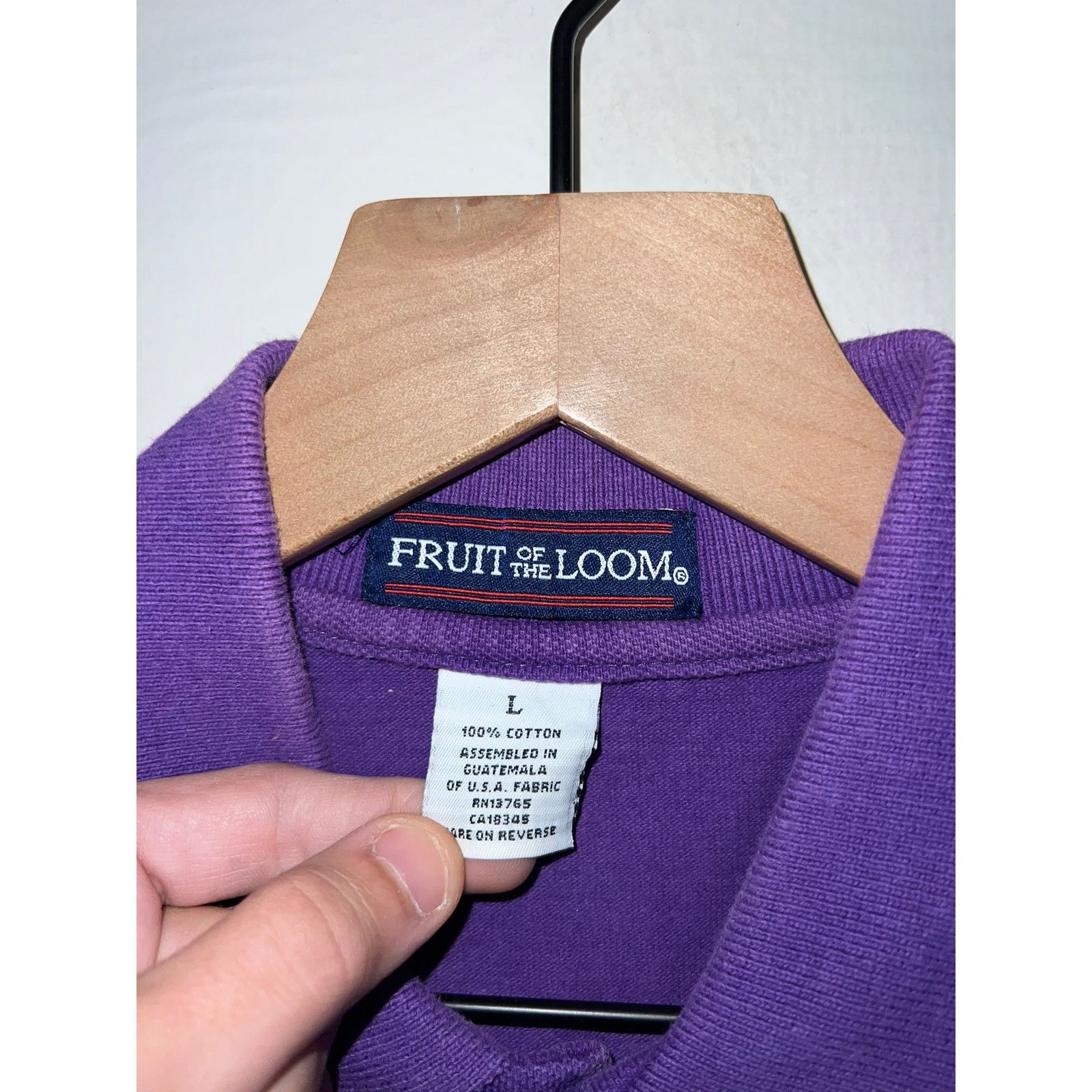 Fruit Of The Loom Vintage Mu Chi Polo Shirt CU The Springs Chapter Top 90s L Size US L / EU 52-54 / 3 - 5 Thumbnail