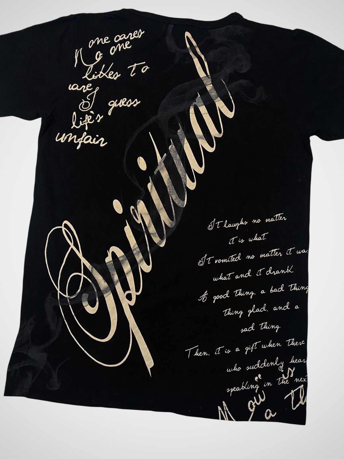 Le Grande Bleu (L.G.B.) Clash Ahead Cross Tribal Poem Tshirt Size US S / EU 44-46 / 1 - 4 Thumbnail