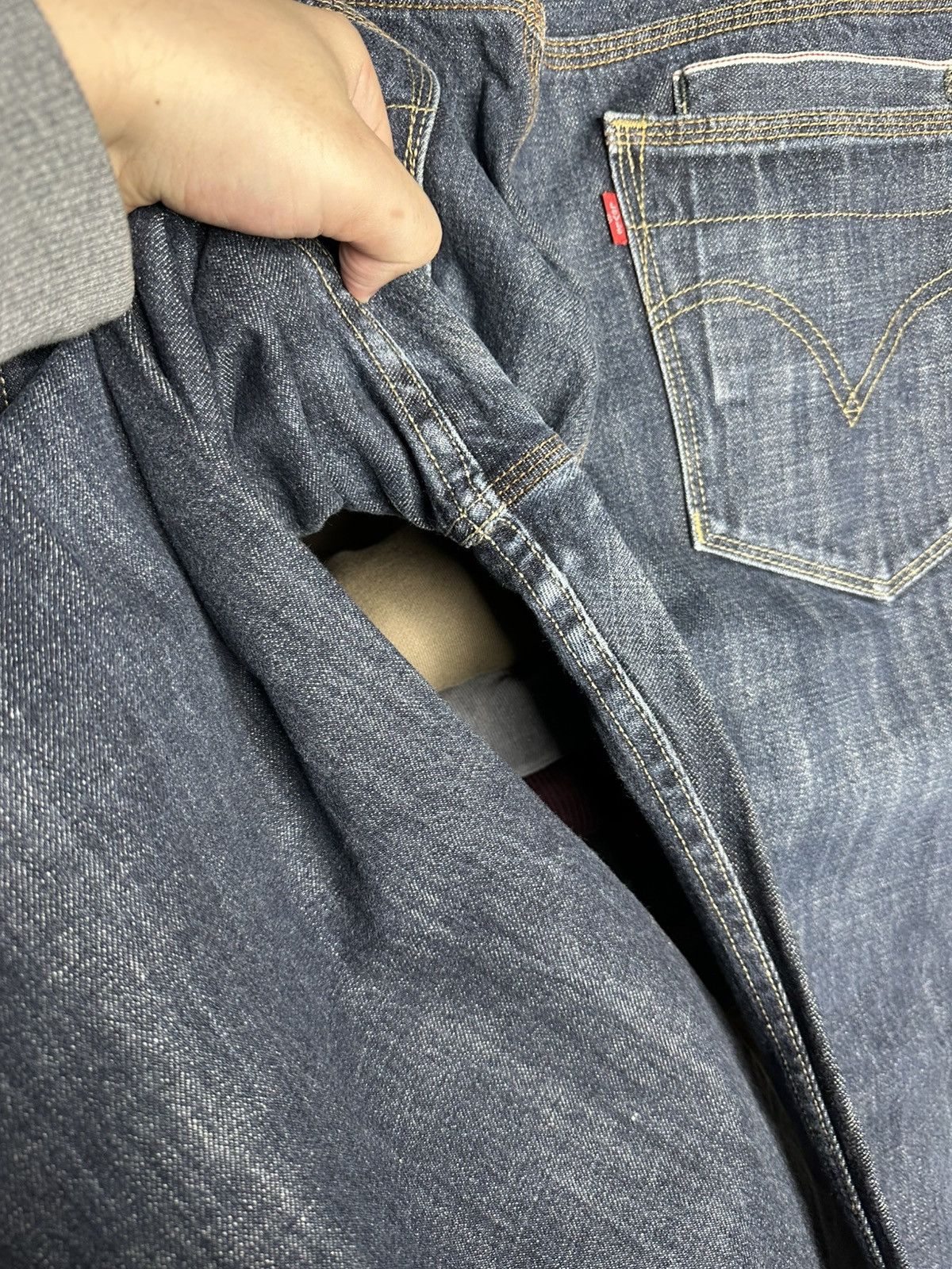Levi's Levi’s 514 Selvedge Denim Jeans Blue 36x30 Men’s Pants Size US 36 / EU 52 - 12 Thumbnail