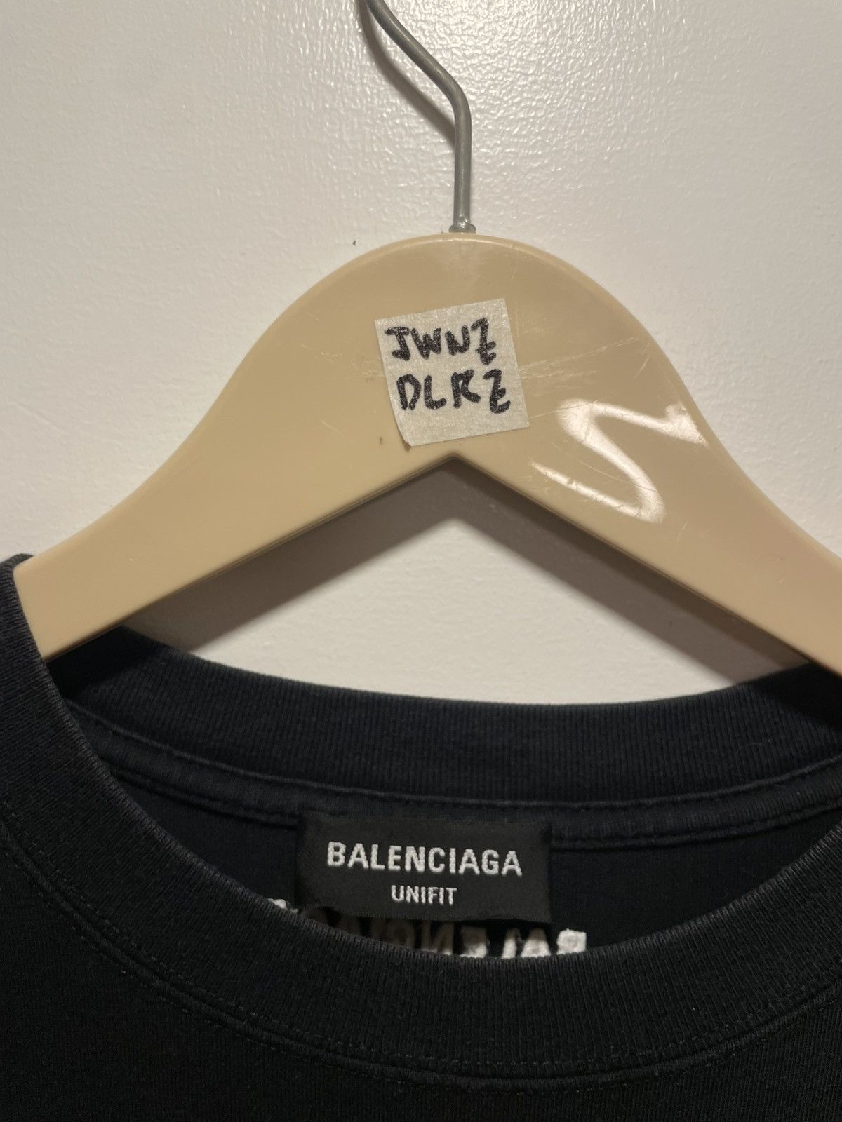 Balenciaga Balenciaga Smiley Black Tee Size US S / EU 44-46 / 1 - 2 Thumbnail