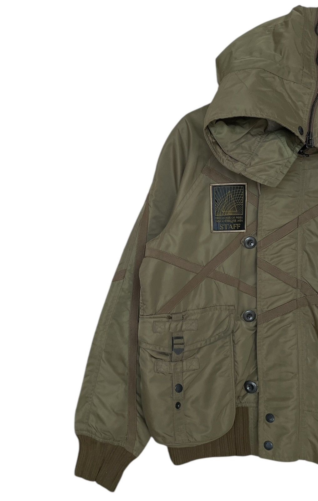 Avirex × Vintage Vintage Avirex Military Bomber Jacket 2000s Size US L / EU 52-54 / 3 - 5 Thumbnail